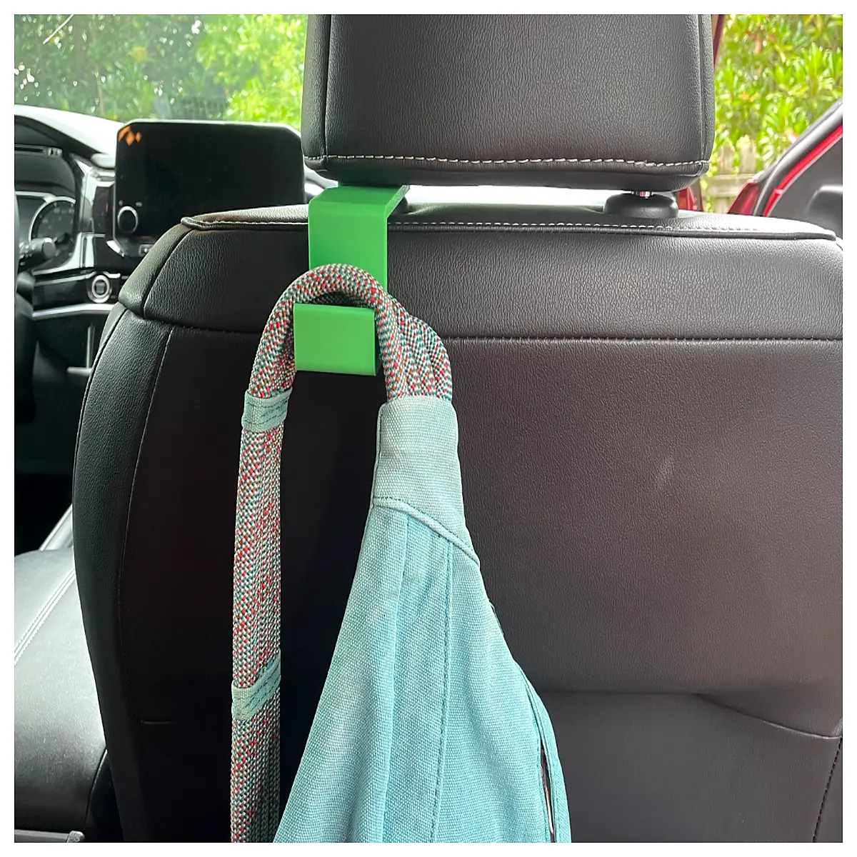 car seat hook organizer for grocery bags shopping purse handbag travel luggage strap hanger