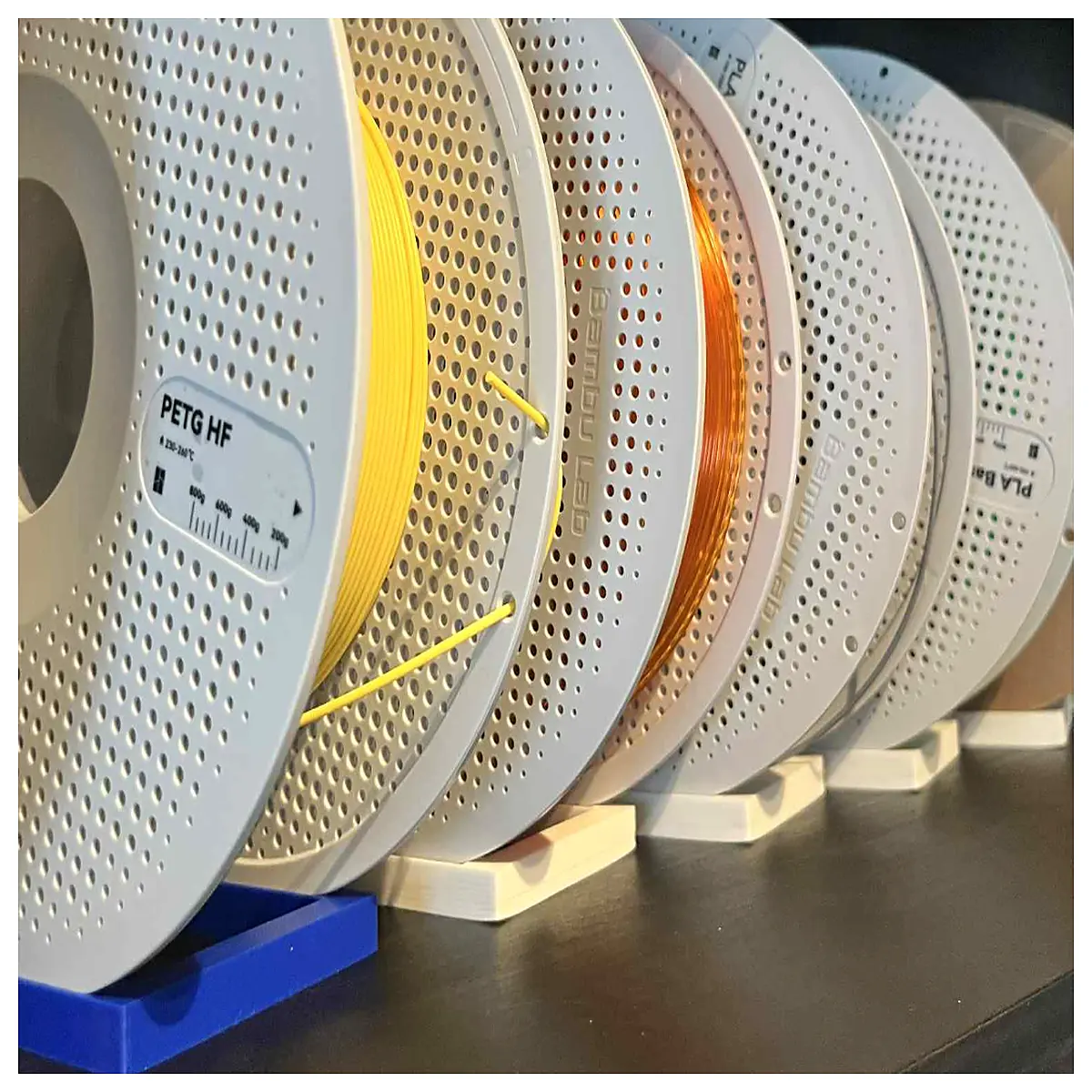 minimalist spool holder for 20g thread slow burn 40min craft organizer