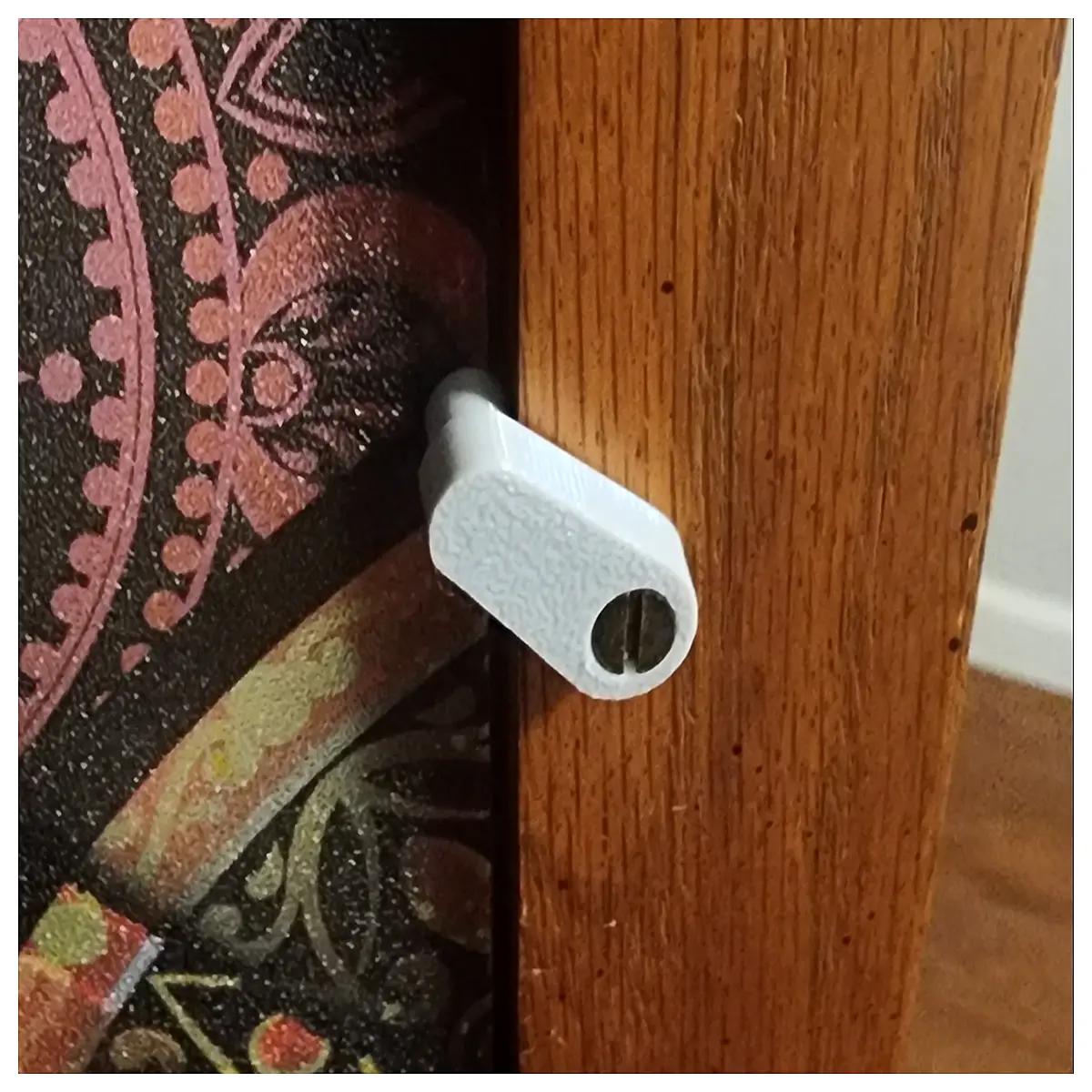 glass cabinet door clips snap on replacement hardware for kitchen pantry storage