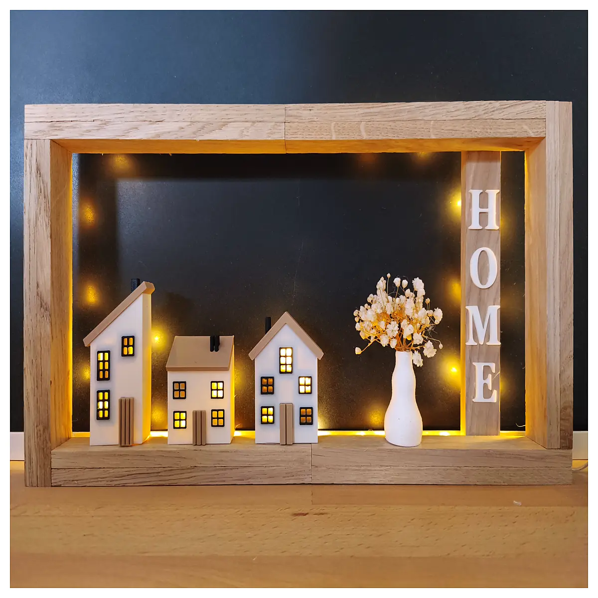 decorative house with window diorama miniature room box plan 2 detailed architectural dollhouse case