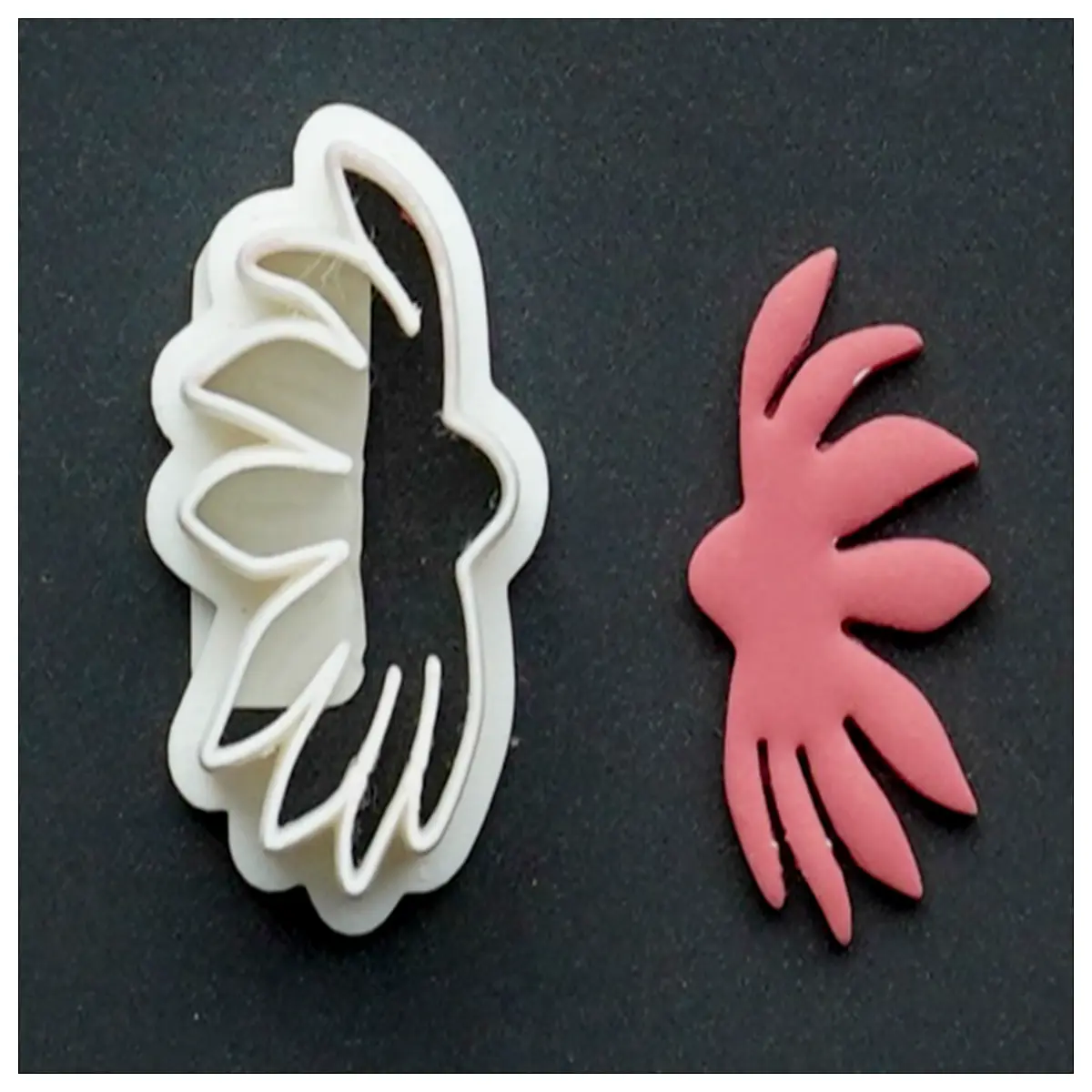 flower polymer clay cutter set for handmade jewelry making earrings necklaces crafting tools die cut
