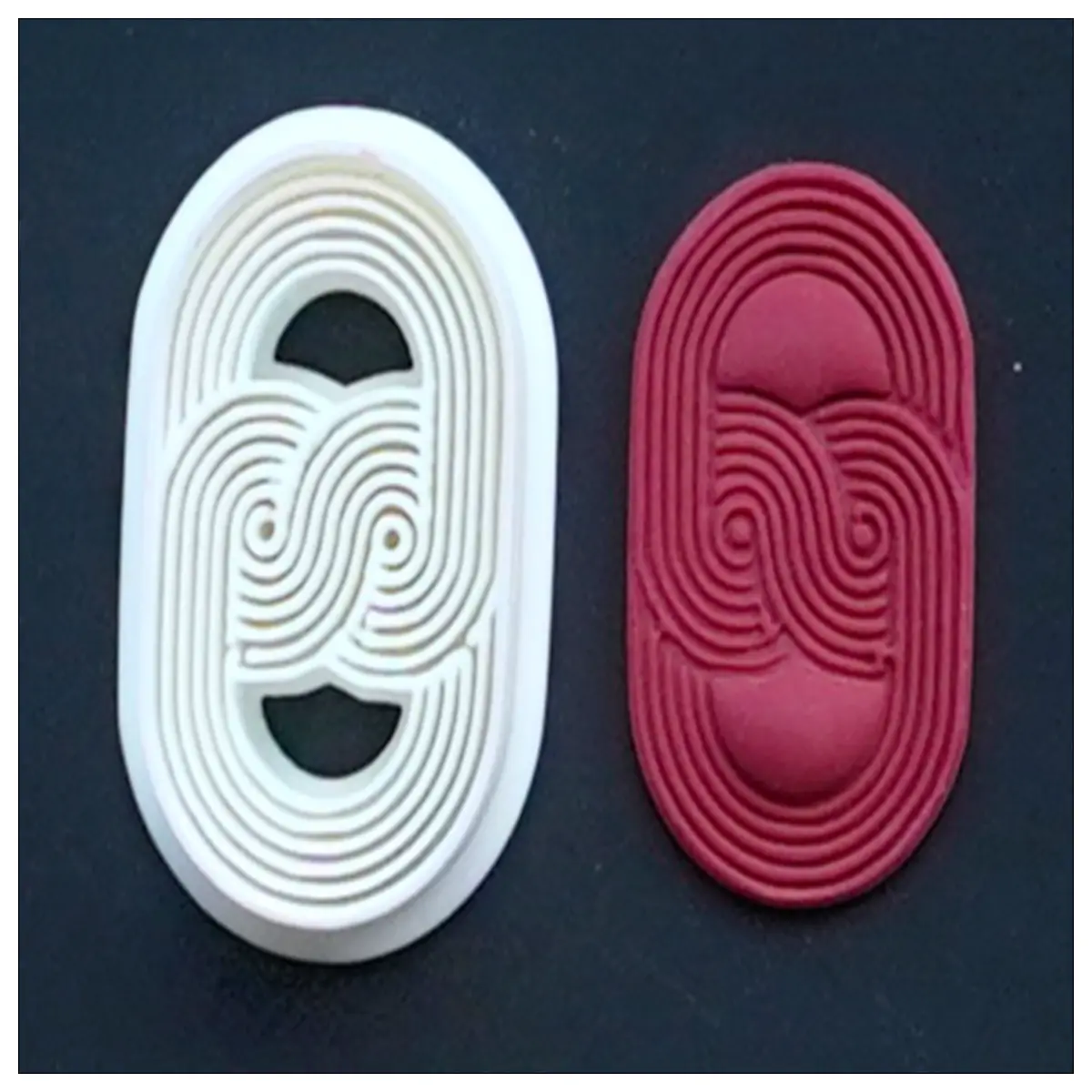 abstract polymer clay earrings handmade jewelry boho geometric resin drop necklaces for women artistic gift