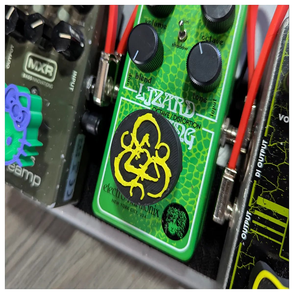 coheed and cambria pedal switch plate cover band wall outlet faceplate rock music bedroom decor alternative metal home accessories