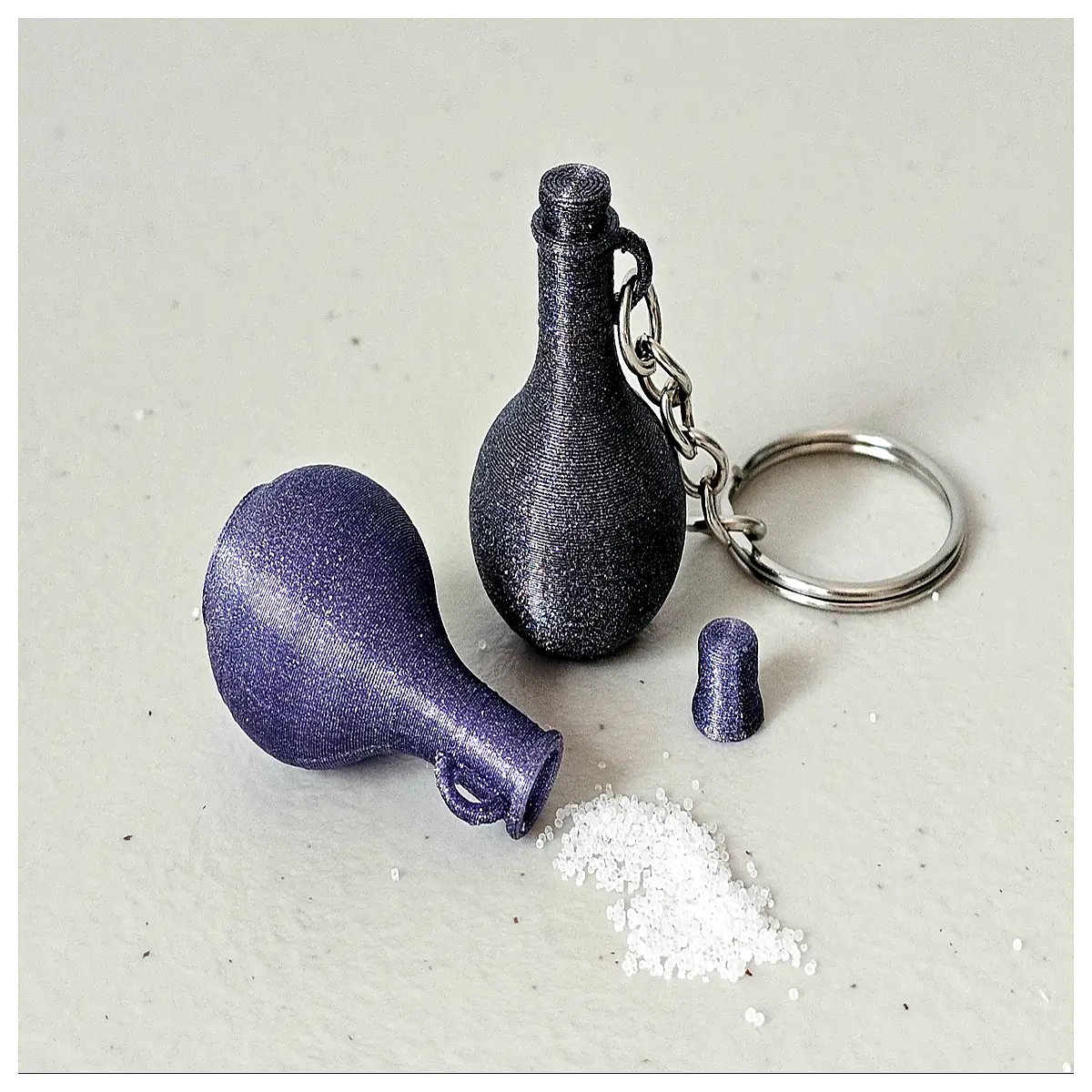 mini pill bottle keychain for daily meds small travel medicine case holder with carabiner clip