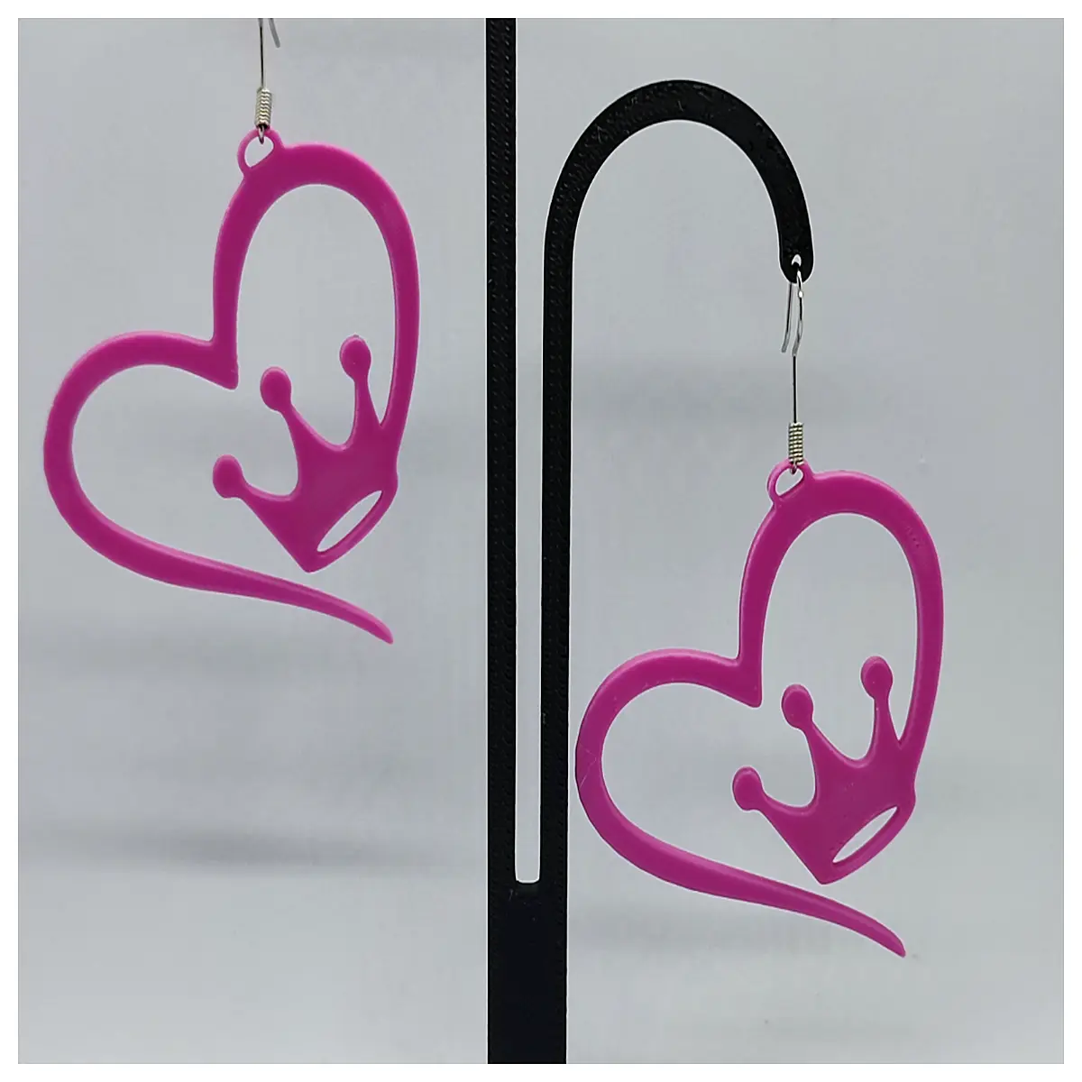 shape earrings for women gold silver trendy jewelry romantic gift