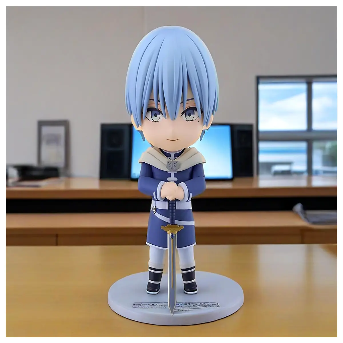 frieren beyond s end semihorn figurine collectible anime statue cute hero resin gift