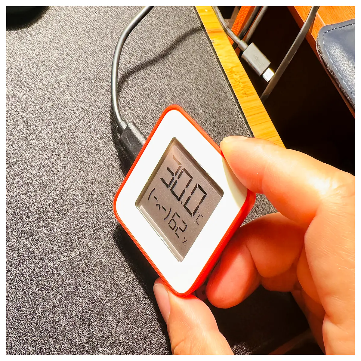 mi home bluetooth thermometer type c upgrade smart digital sensor for fridge baby room humidity monitor