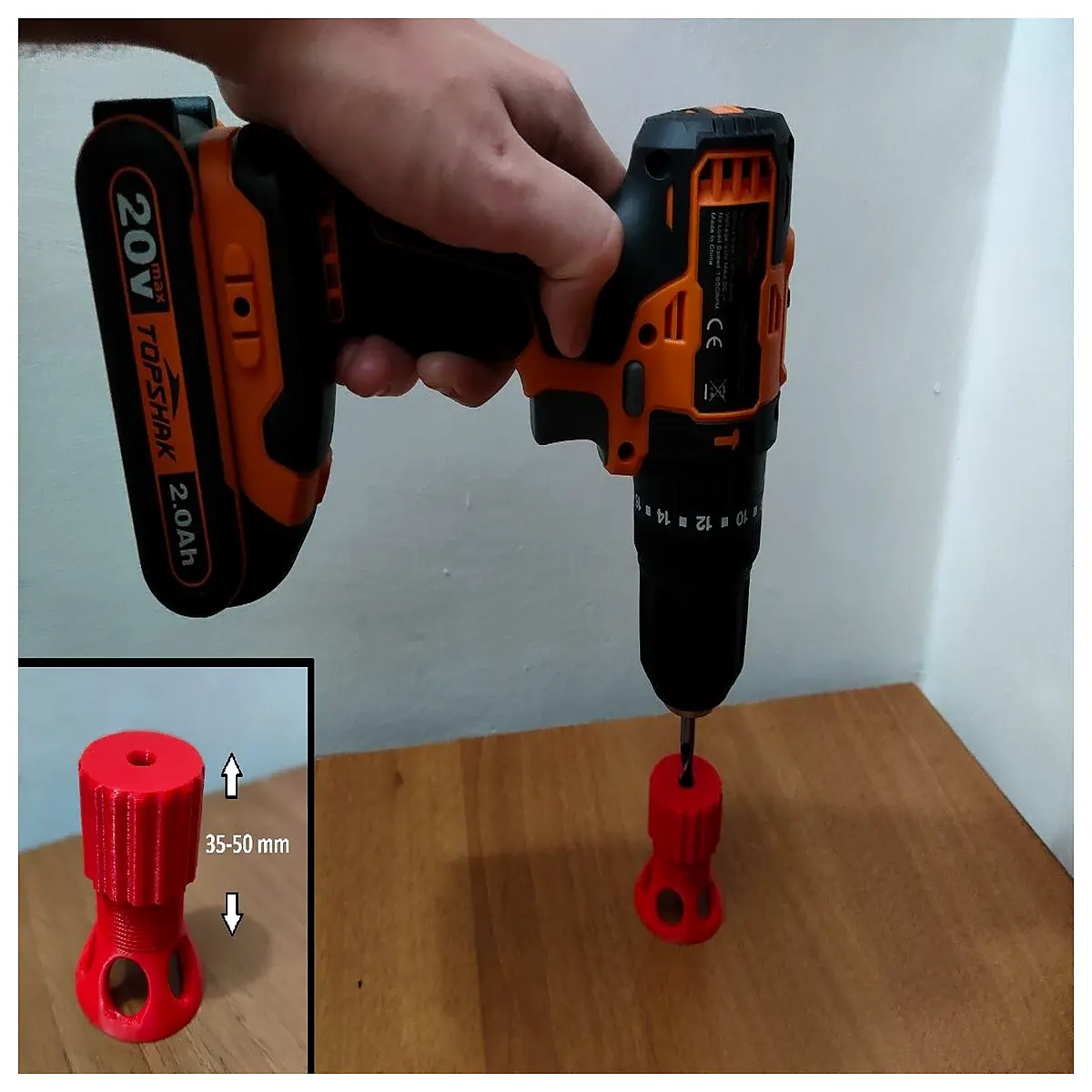 drill bit spacing block jig for precise hole alignment woodworking tools