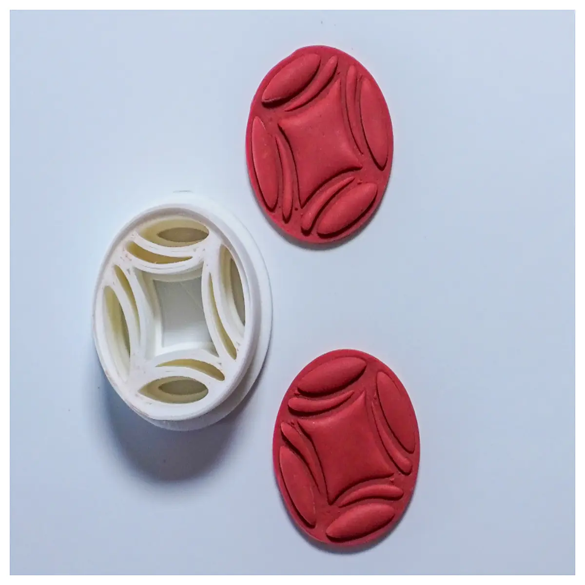 round polymer clay cutter cookie stamp for handmade jewelry making earrings necklace pendant crafting tool set
