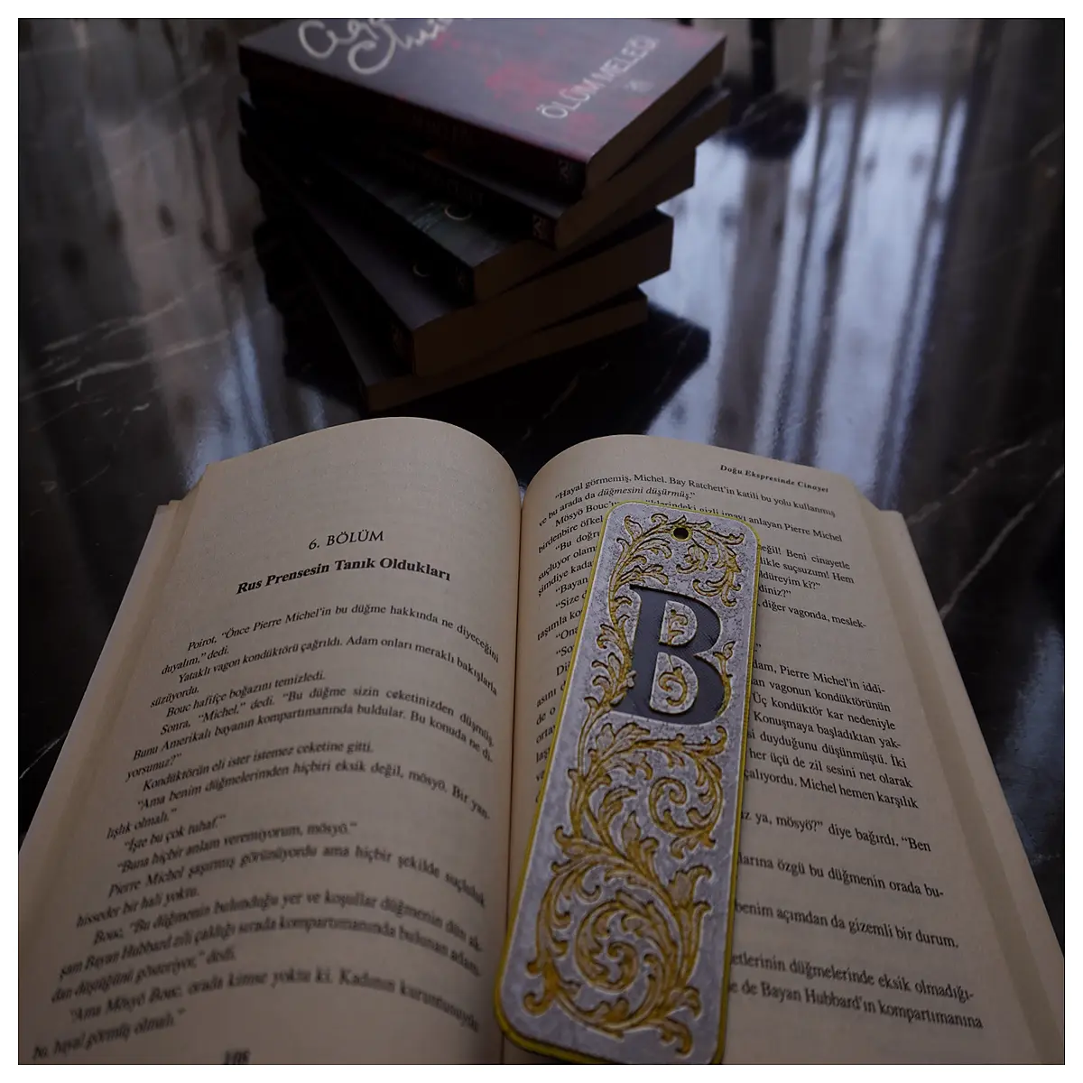 elegant alphabet letter bookmarks for reading metal literary gifts aesthetic stationery accessories