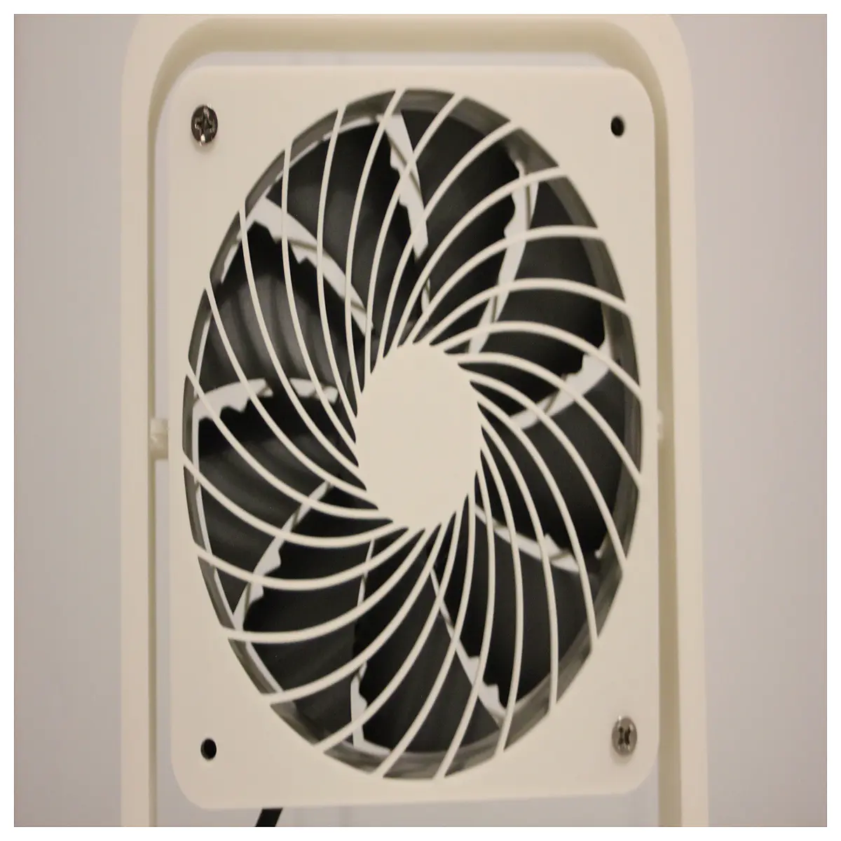 vintage retro desk for bedroom stylish electric cooling with wooden base aesthetic home decor air circulator