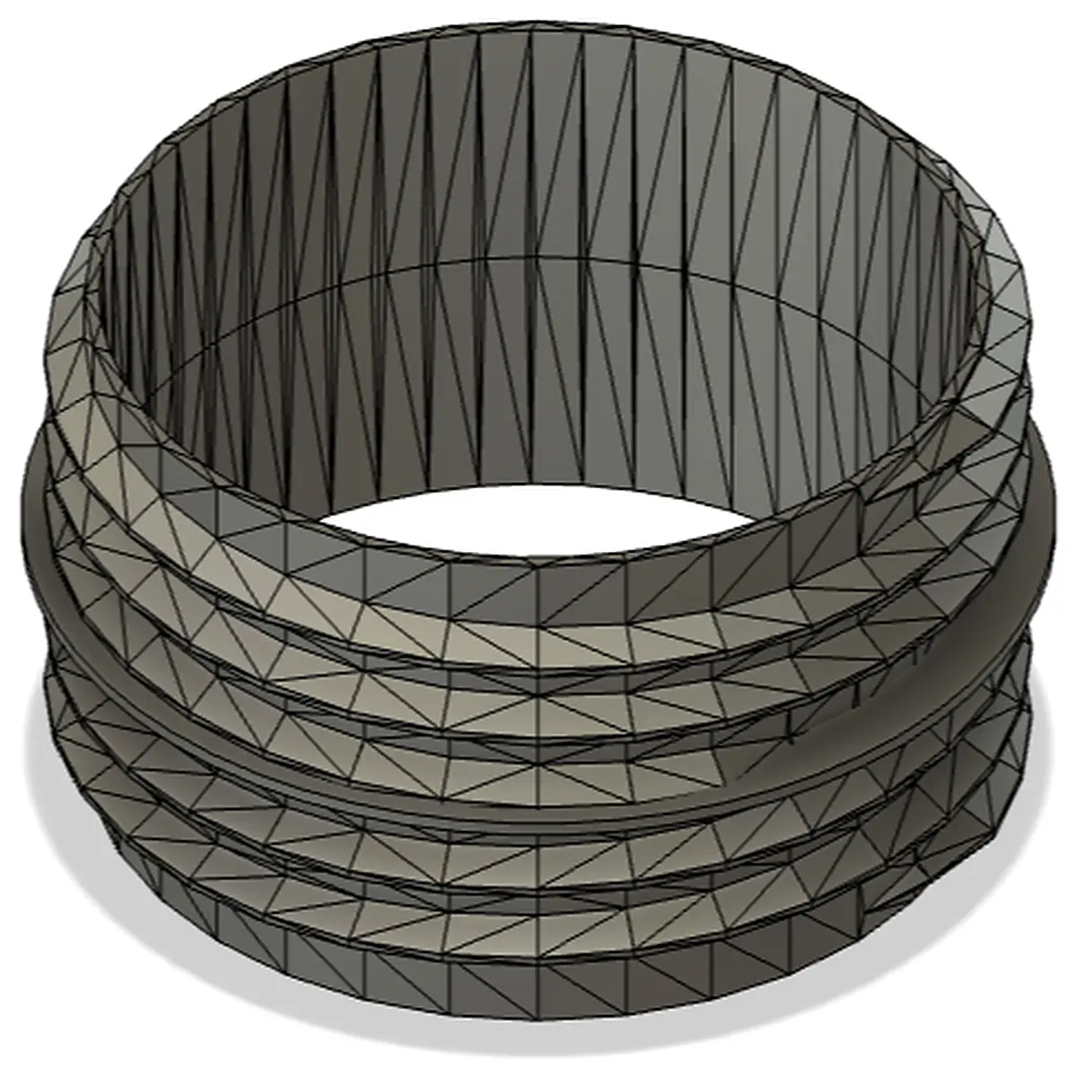 hvac duct connector 150mm round flex pipe coupling clamp for ventilation system air flow
