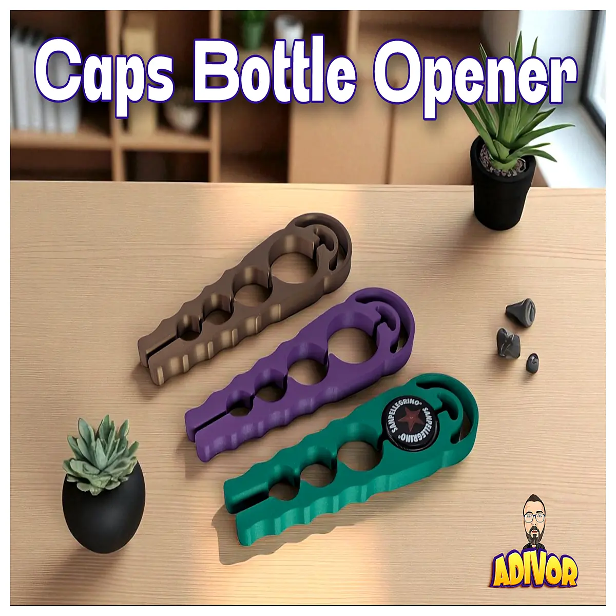 emergency petg bottle opener grip twist tool survival gear camping hiking multi purpose cap remover