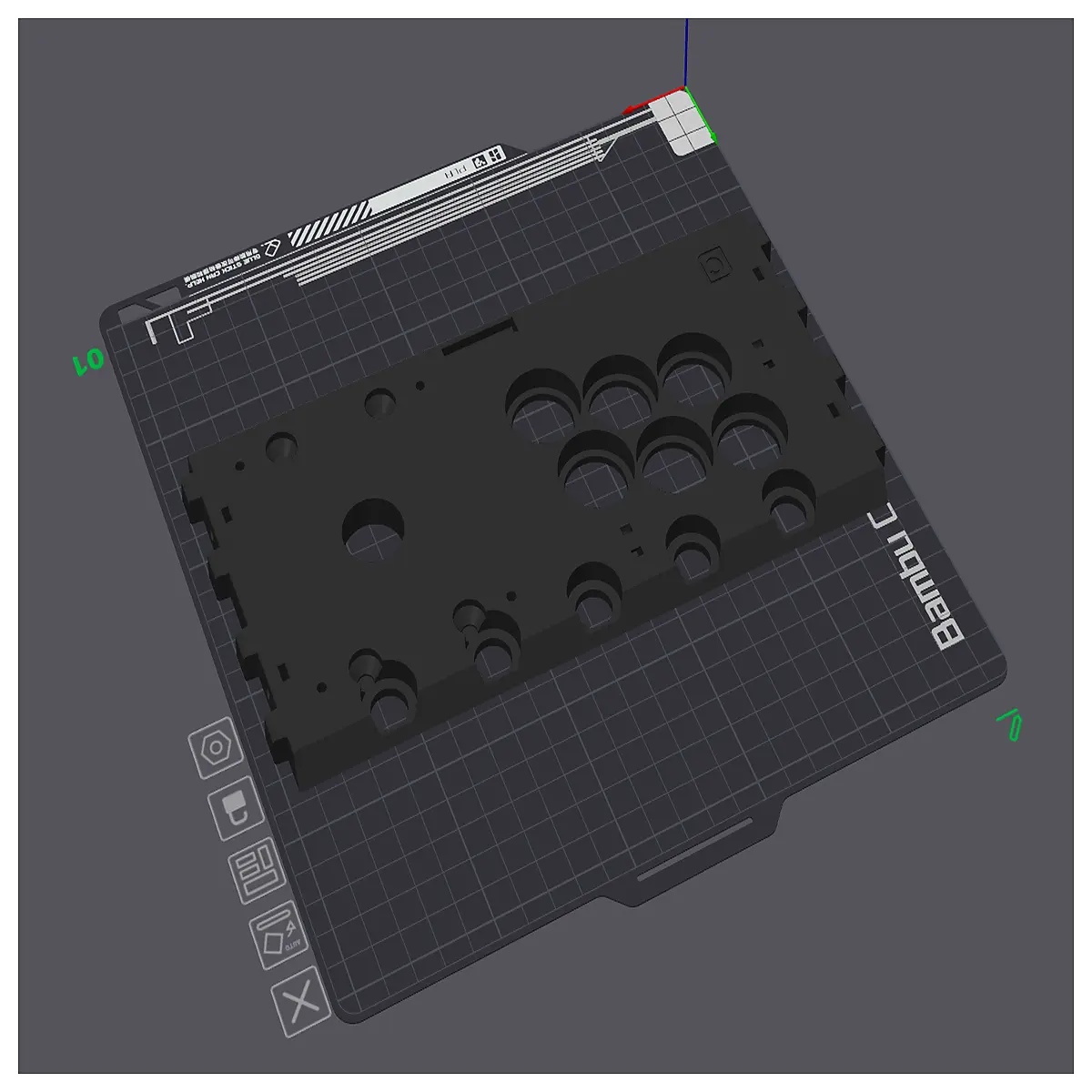 printable mini arcade cabinet control panel template diy retro game joystick board layout simple pcb design for homebrew arcade build