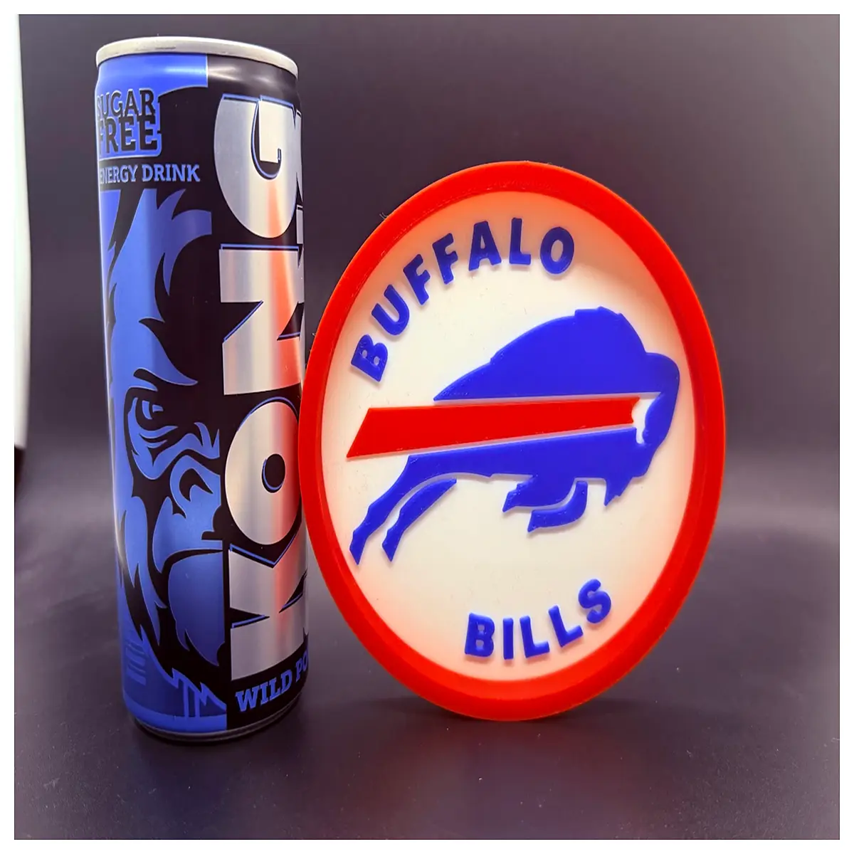 buffalo bills coasters set team bar accessories game day decor