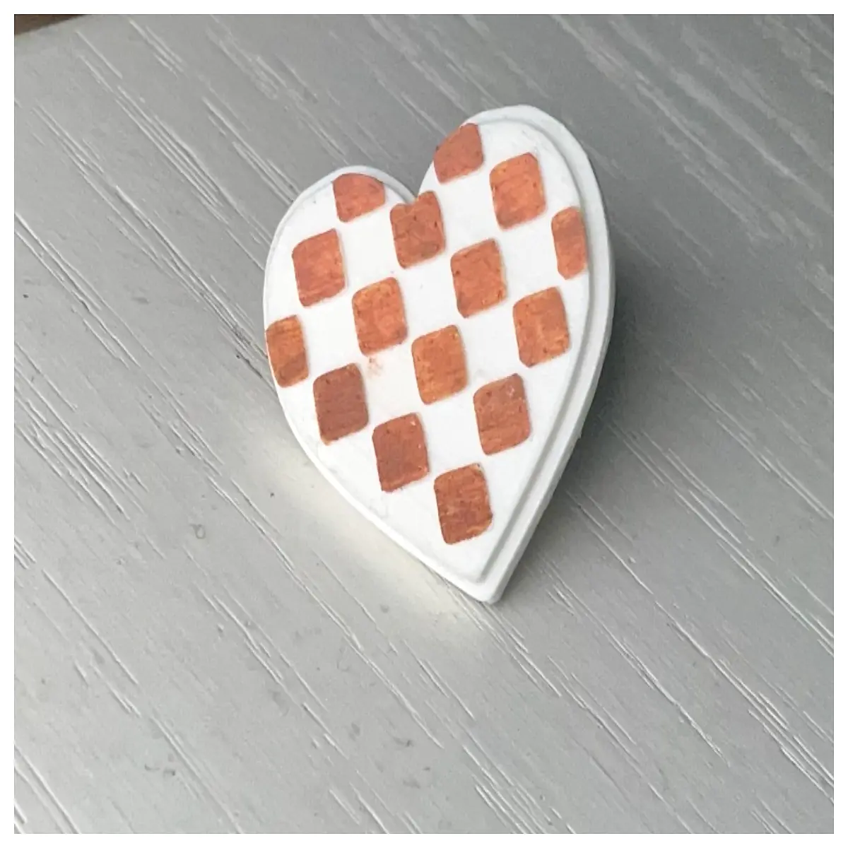checkered shoe charms for diy sandals leather craft accessories bag pendants