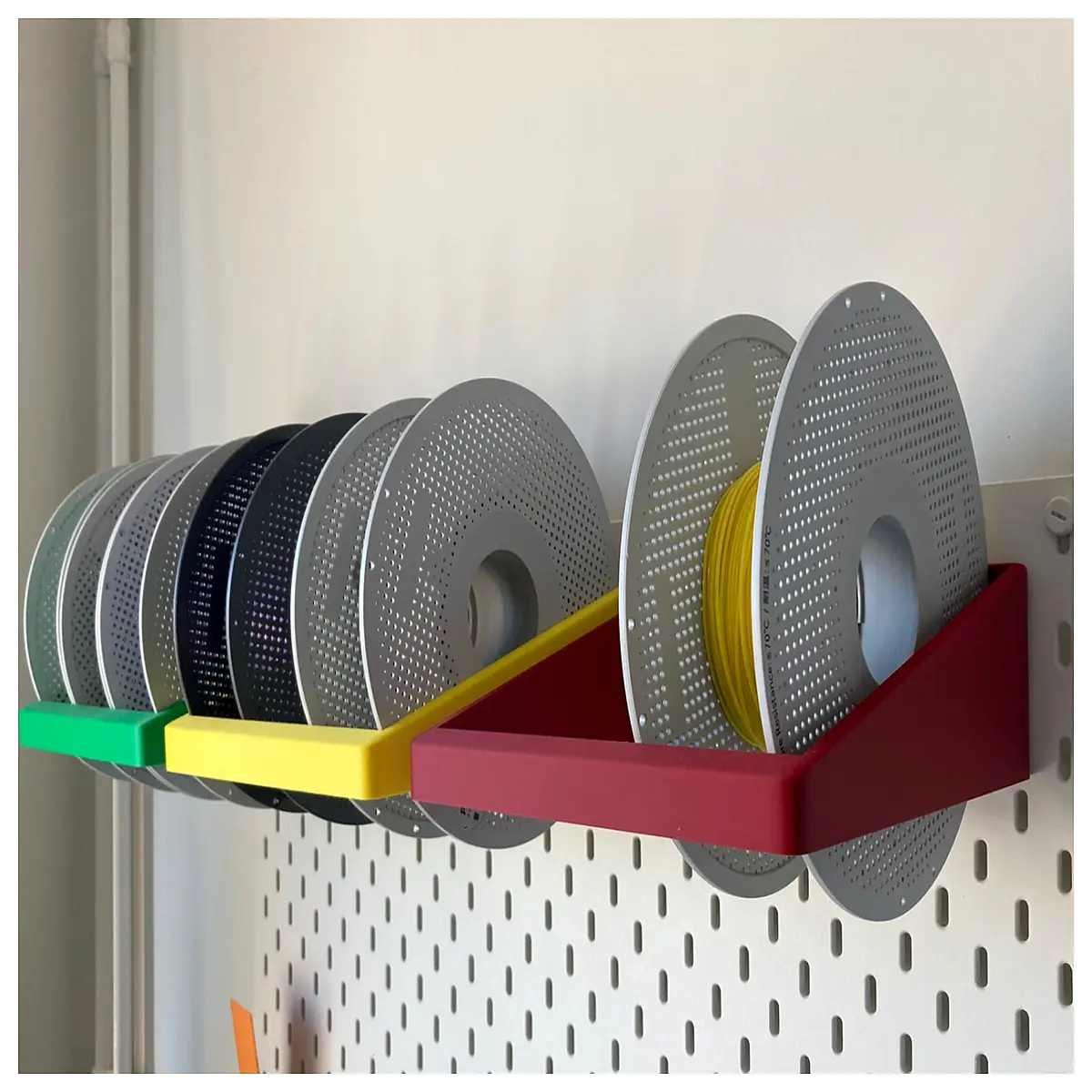 skdis spool holder organizer for sewing machine thread storage rack desktop