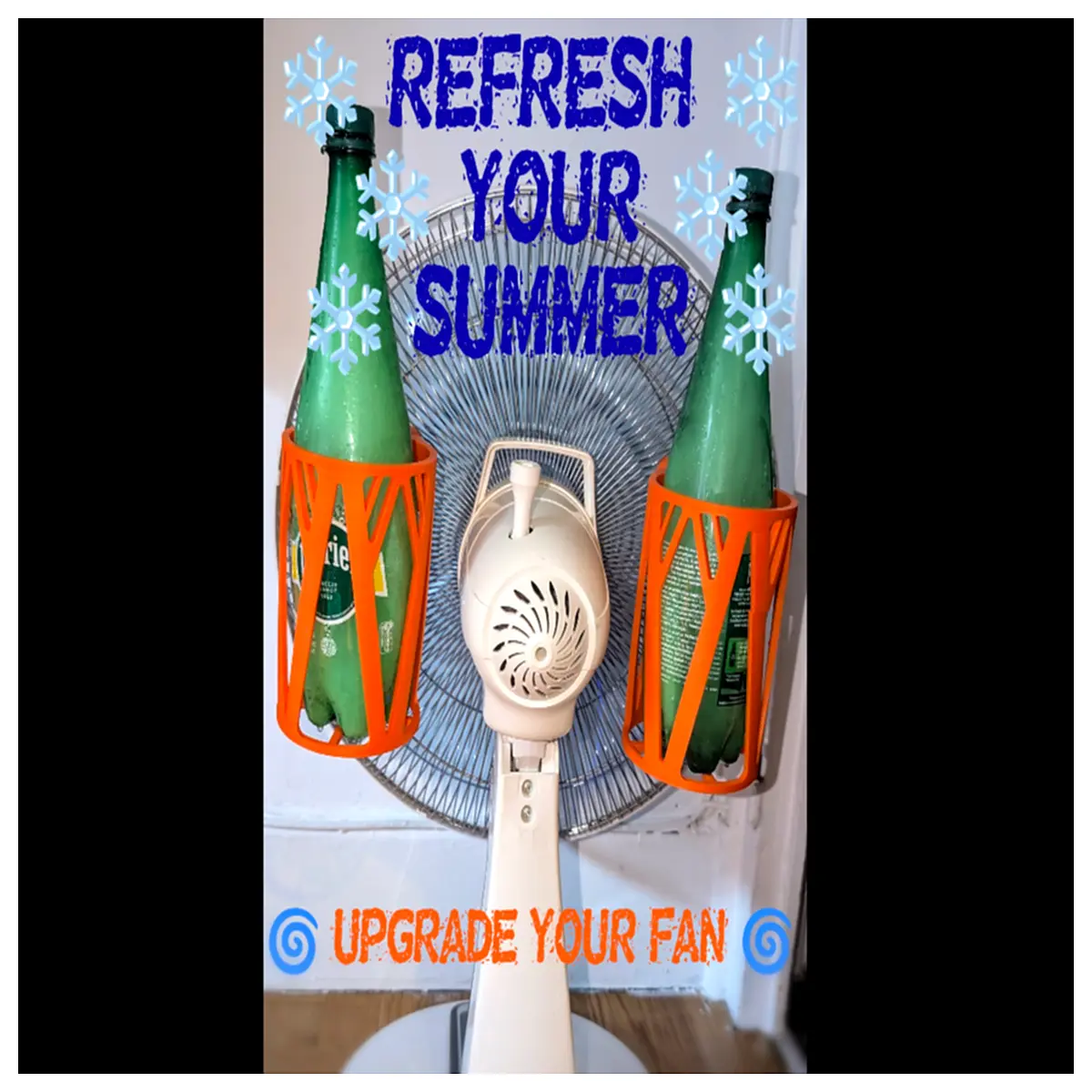 bottle holder with for car cup mount portable cooling drink rack auto ac vent cooler accessory