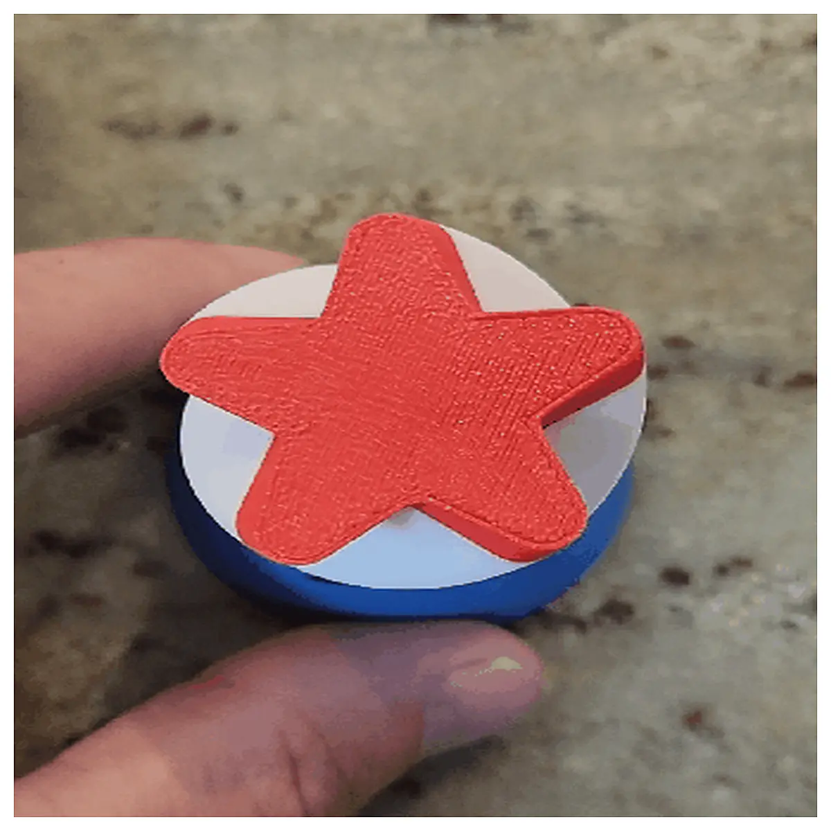 usa flag spiral piercing jewelry 4th of july red white blue navel ring septum clicker patriotic star stripe barbell