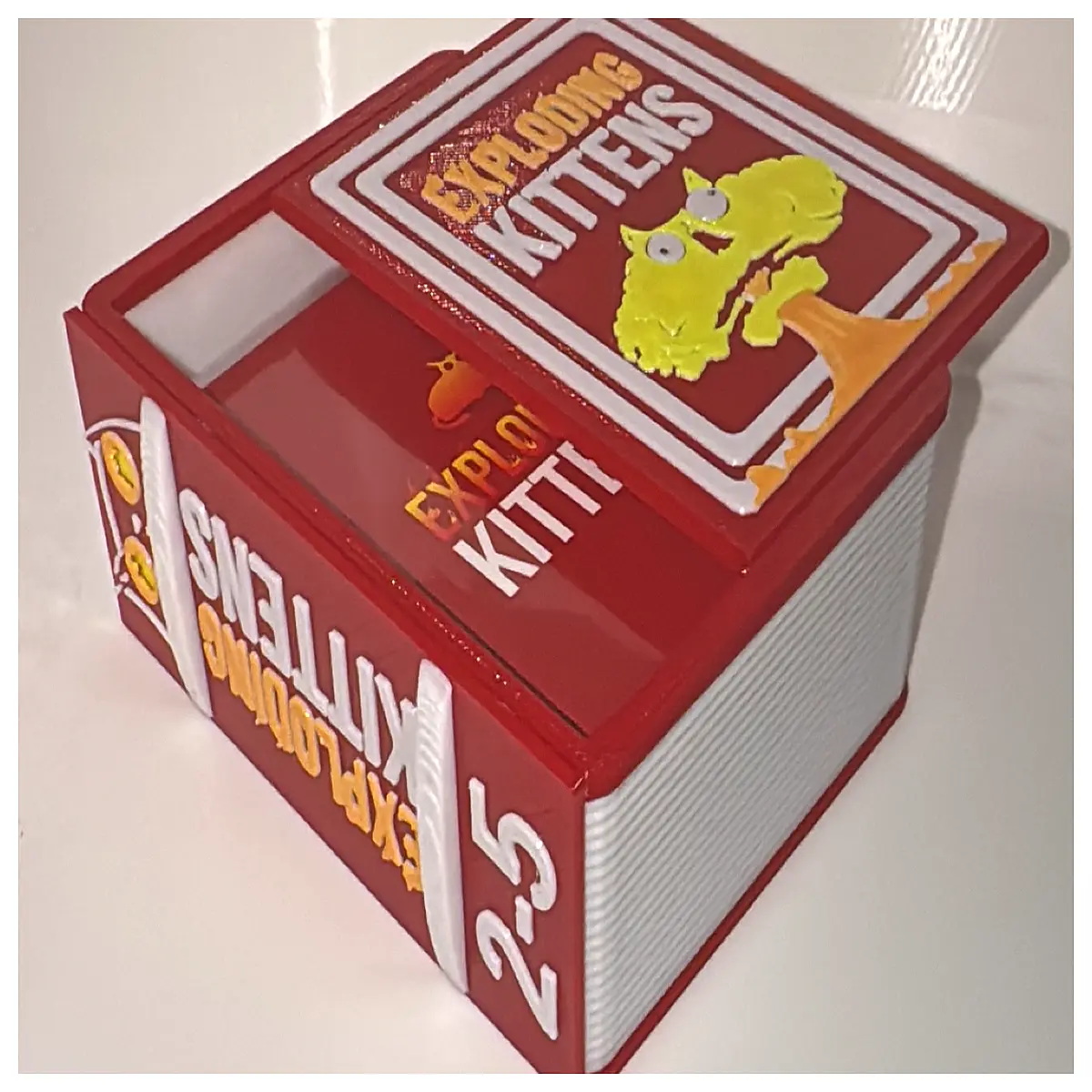 card game box only replacement empty storage container for family party games