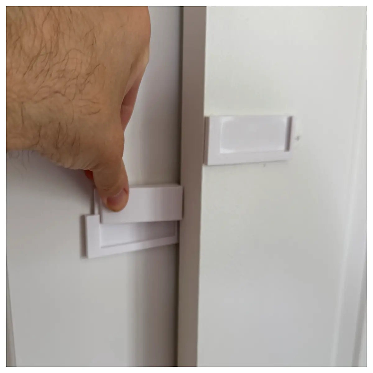 recessed sliding wardrobe lock invisible cam latch for closet doors security hardware