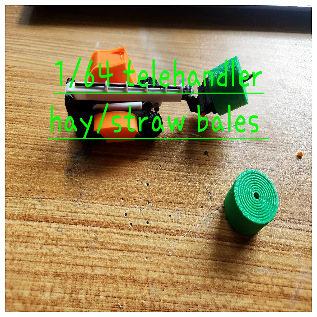 1 16 scale round hay bale accessory for 164 series loader tractor toy farm set