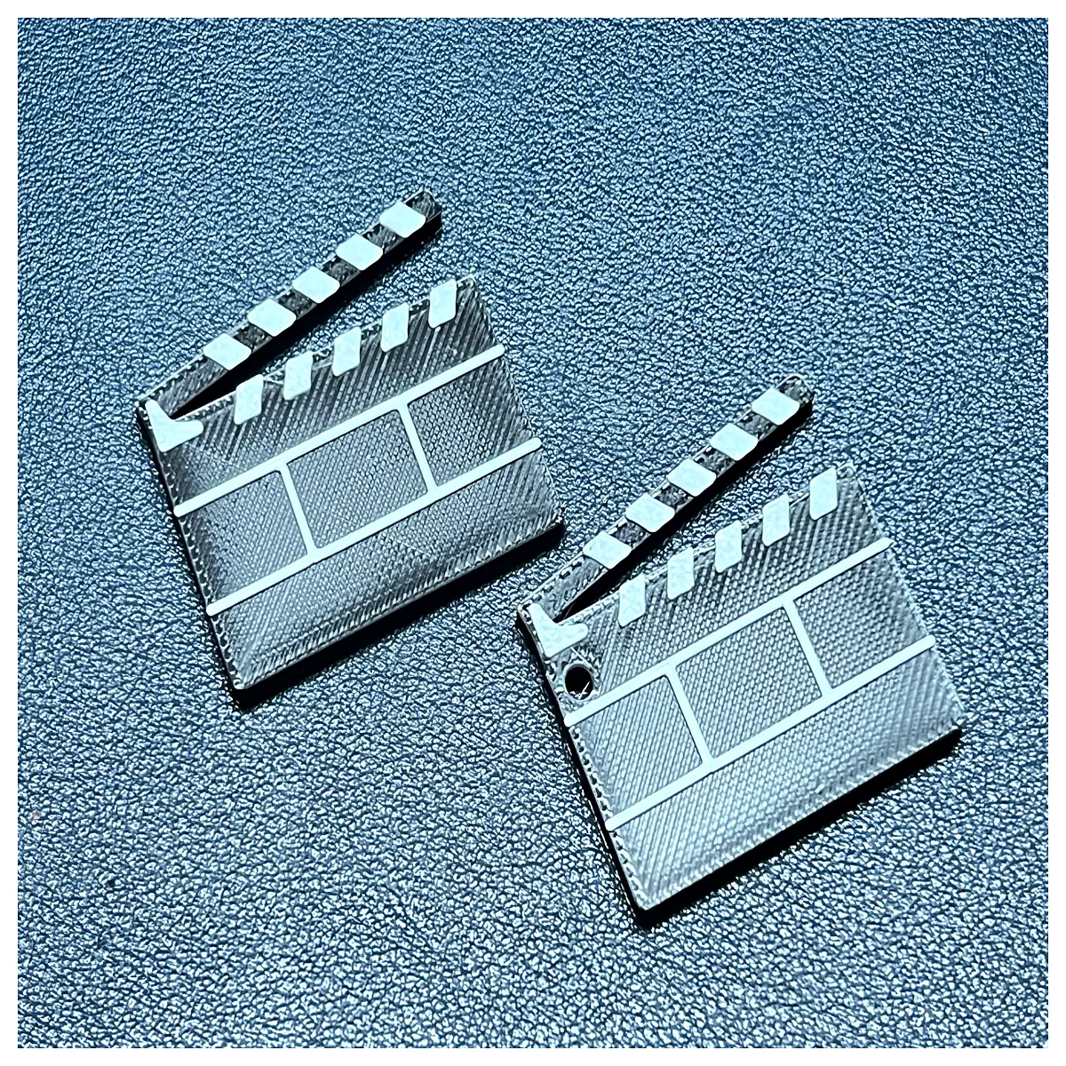 cute mini clapper board keychain for film lovers movie prop accessory director award gift bag charm