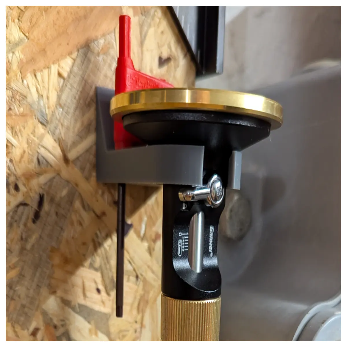 micrometer holder for thickness gauge digital caliper support bracket