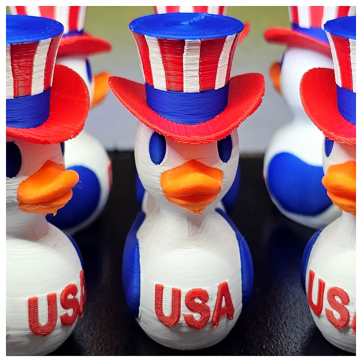 july fourth duck inflatable pool float for summer party beach swimming decoration