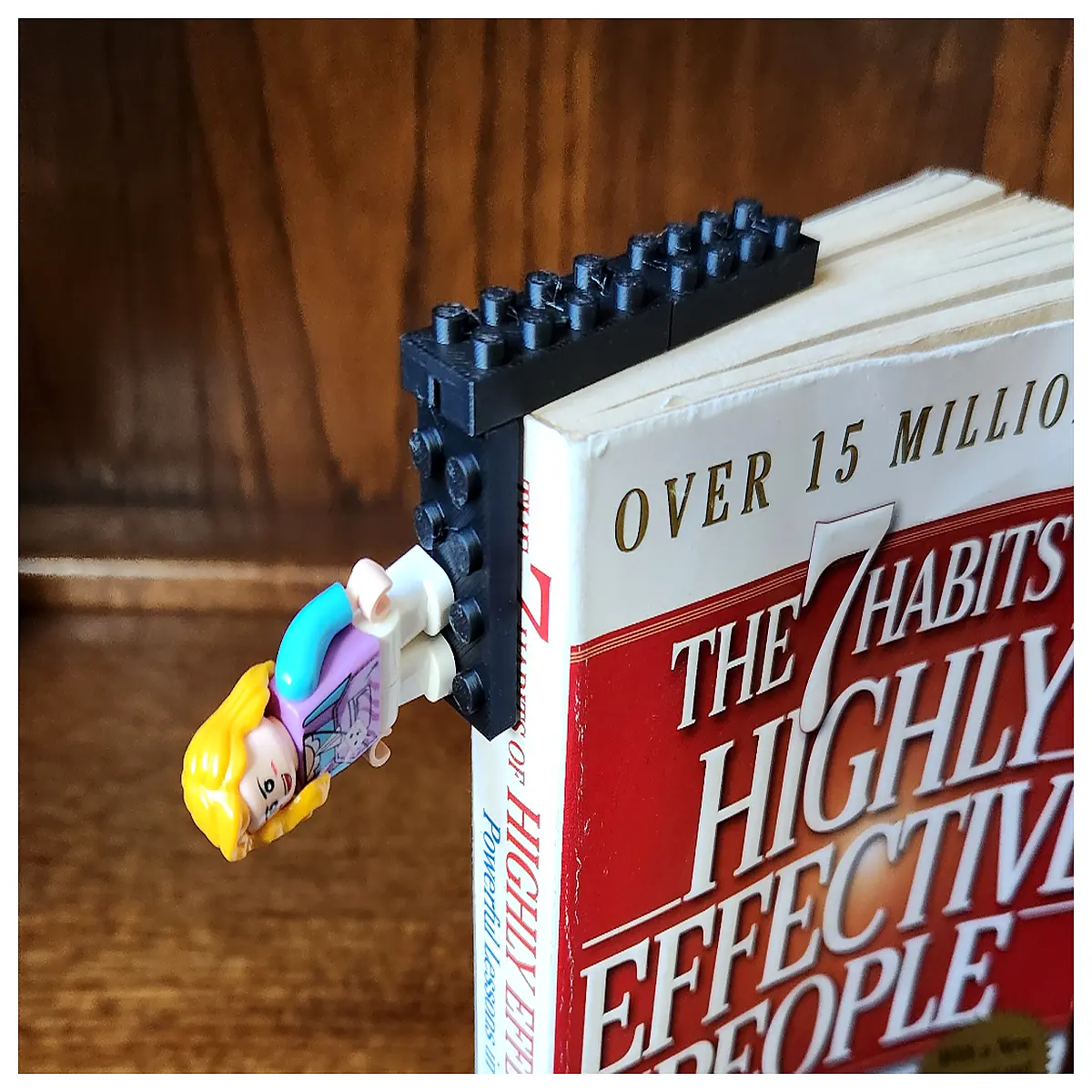 style building block bookmarks brick bookends for desk organization educational toy gifts