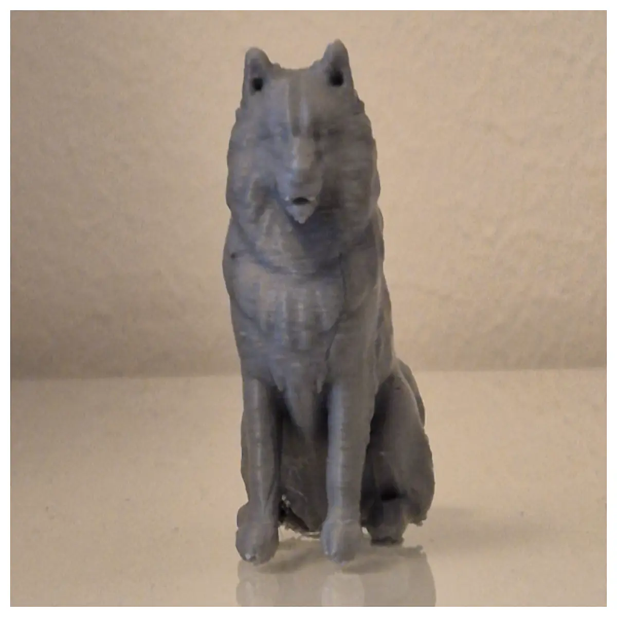 siberian husky printed dog statue resin figurine home decor pet lovers