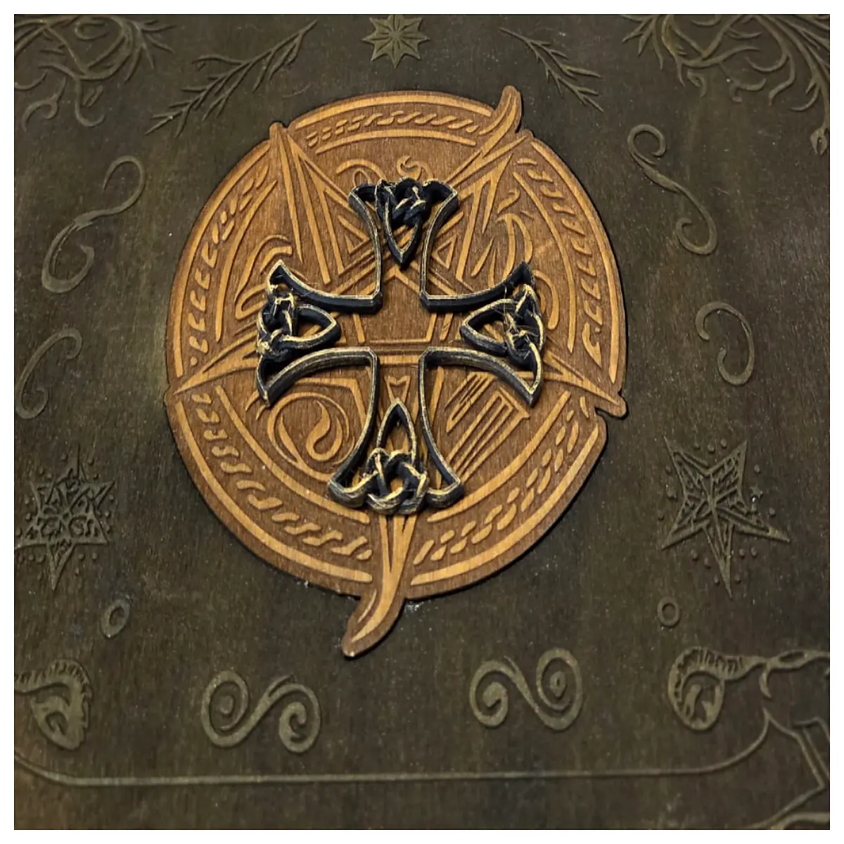 knot wall art irish symbol decor ancient tattoo design print nordic rune tapestry for living room