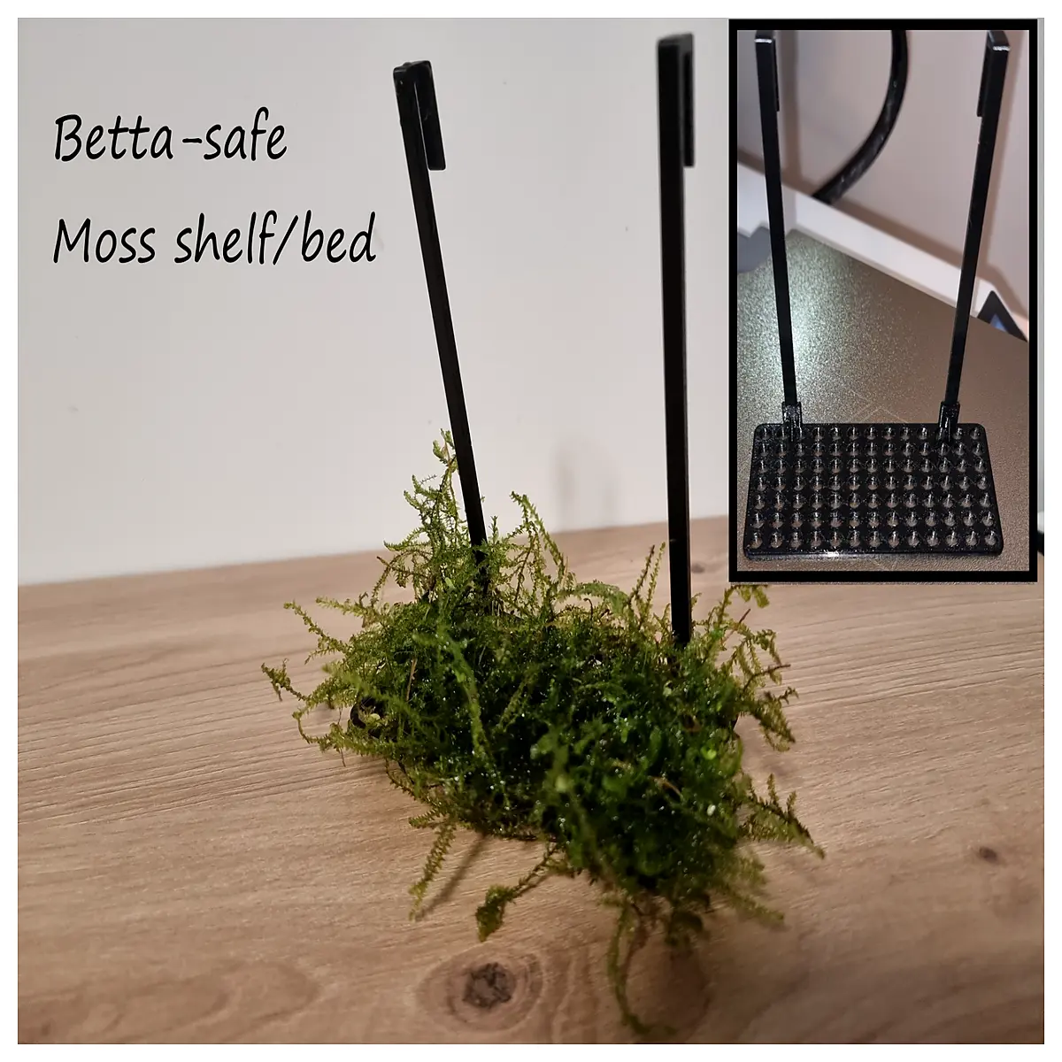 aquarium moss rack holder for fish tank plants decoration