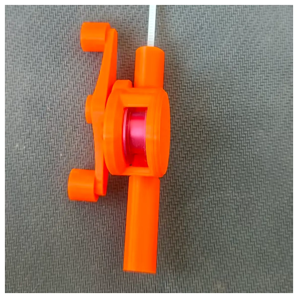 fidget fishing reel spinner stress relief toy for adults anxiety desk gadget pocket size mini drum reel