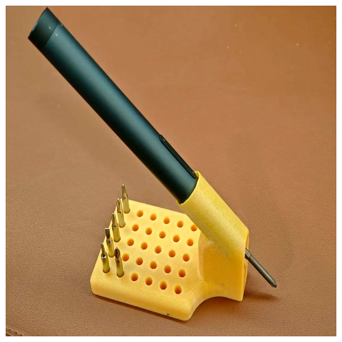 precision screwdriver organizer desktop storage holder for watch repair tools magnetic base
