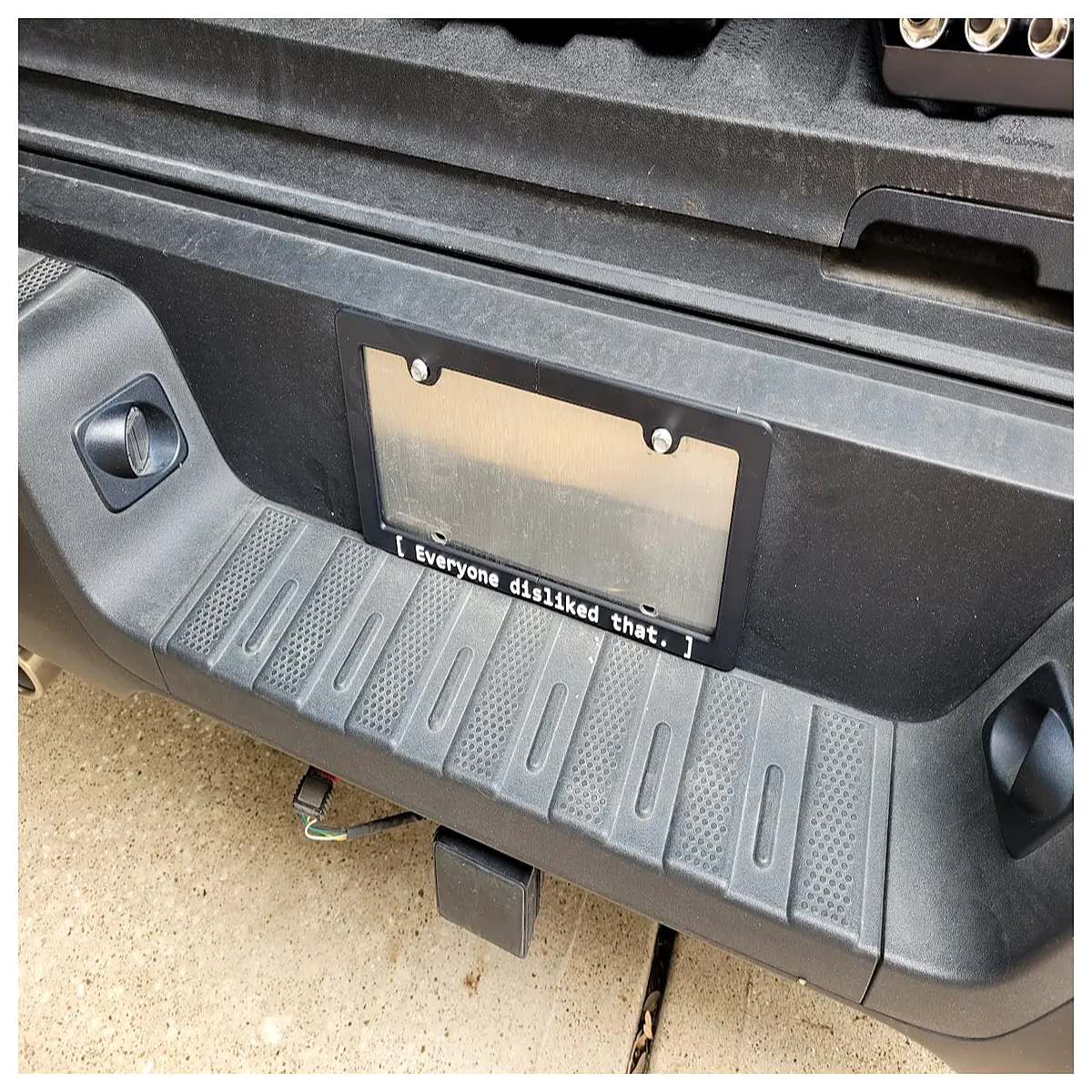 rev license plate frame vol 1 custom car tag holder universal fit auto accessories