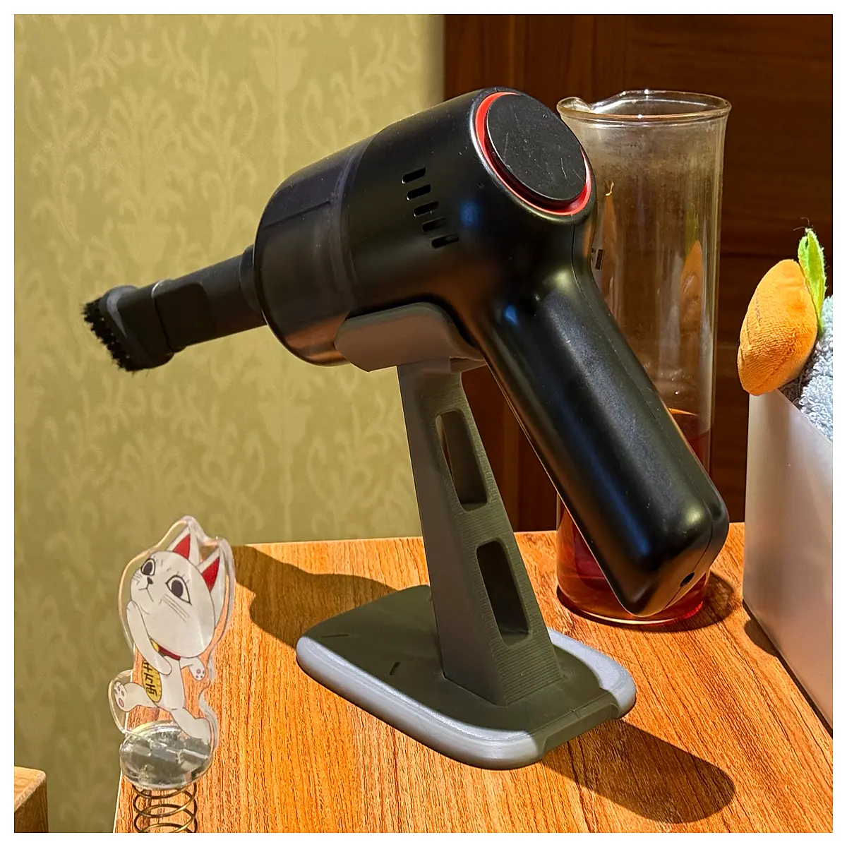 magnetic wall mount for cordless stick vacuum handheld cleaner holder organizer rack storage bracket