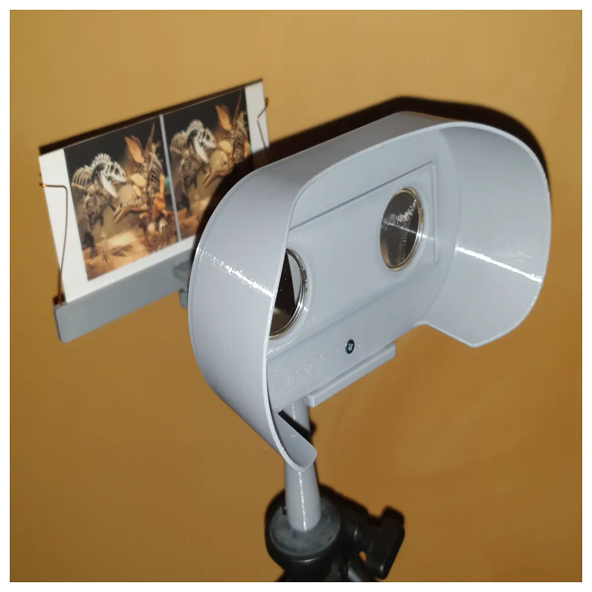 stereoscope viewer for vintage photo cards antique lantern slide projector toy nostalgic optical illusion device for adults and kids