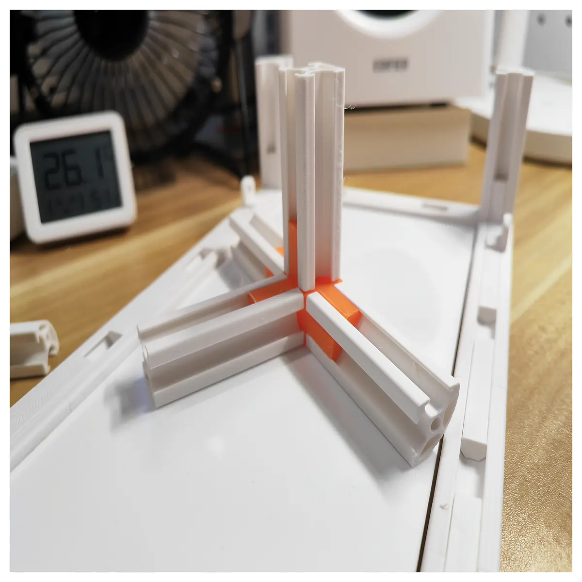 aluminum profile 15x15r four way connector round corner 90 degree curve standard modular frame joint