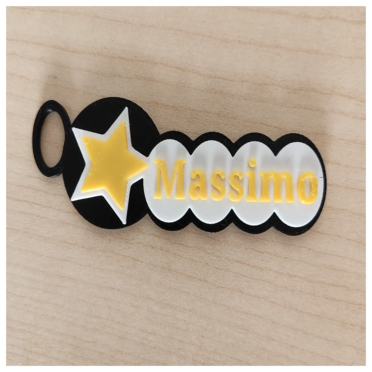 duty keychain for keys large size metal ring