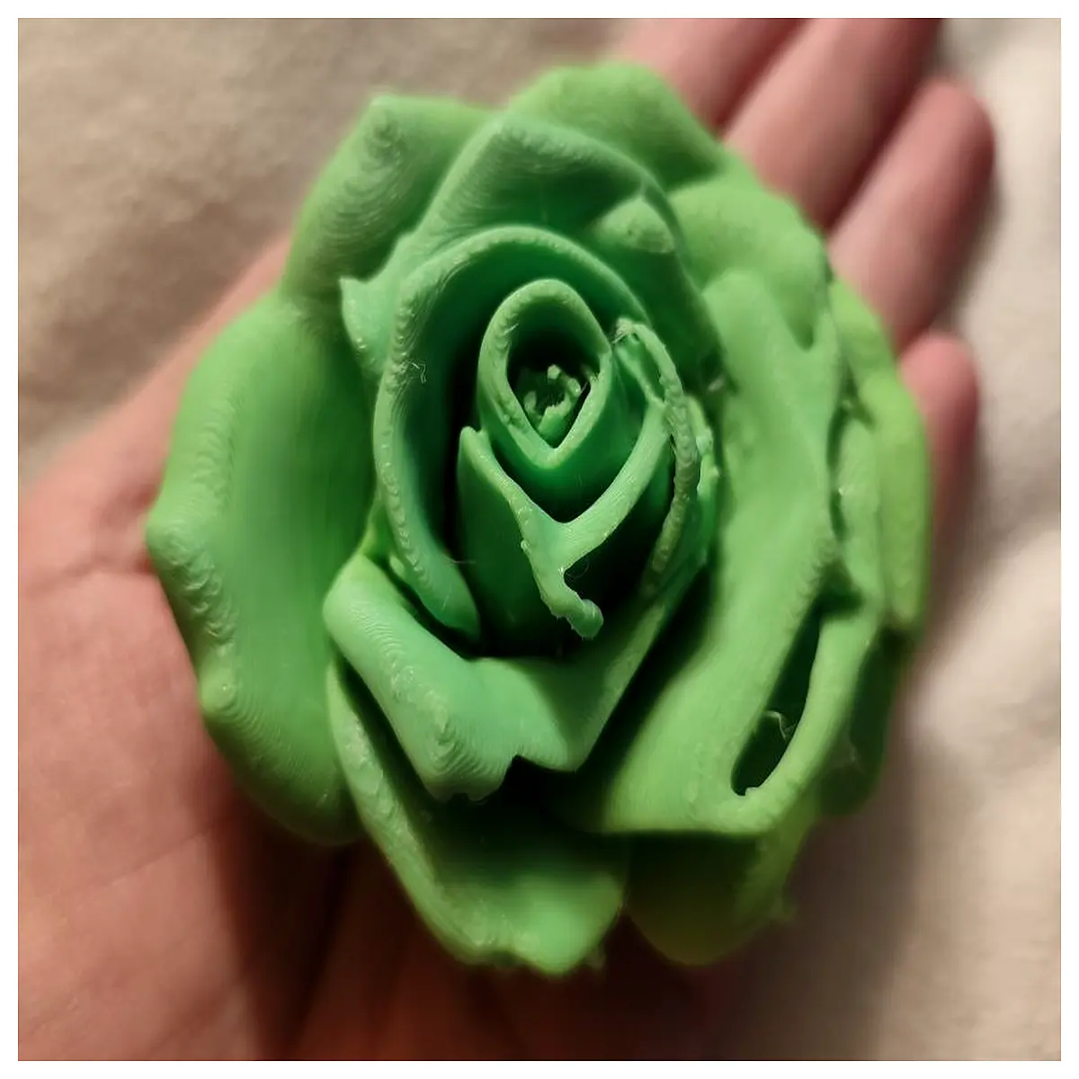 melting rose aesthetic decor surreal wax flower art piece gothic home decoration abstract floral sculpture for shelf