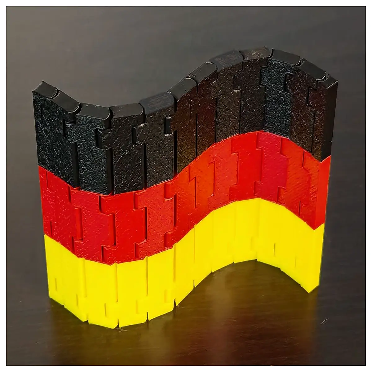 germany flag double sided flexible fabric for car window party decoration