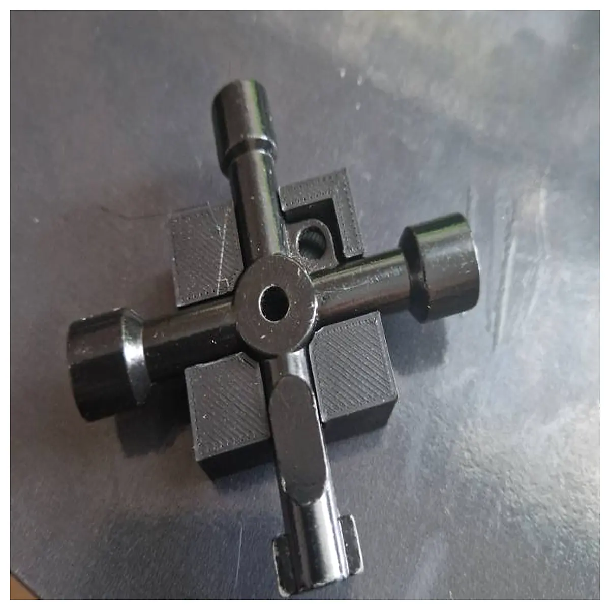 radiator valve key holder wall mount hook organizer for heating system tools