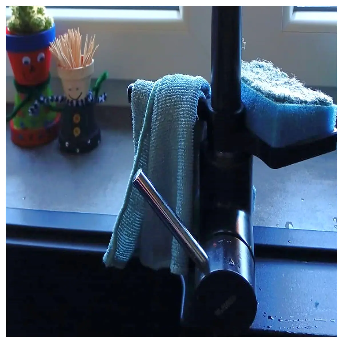 kitchen towel holder wall mounted magnetic strip for fridge organizing rags sponges