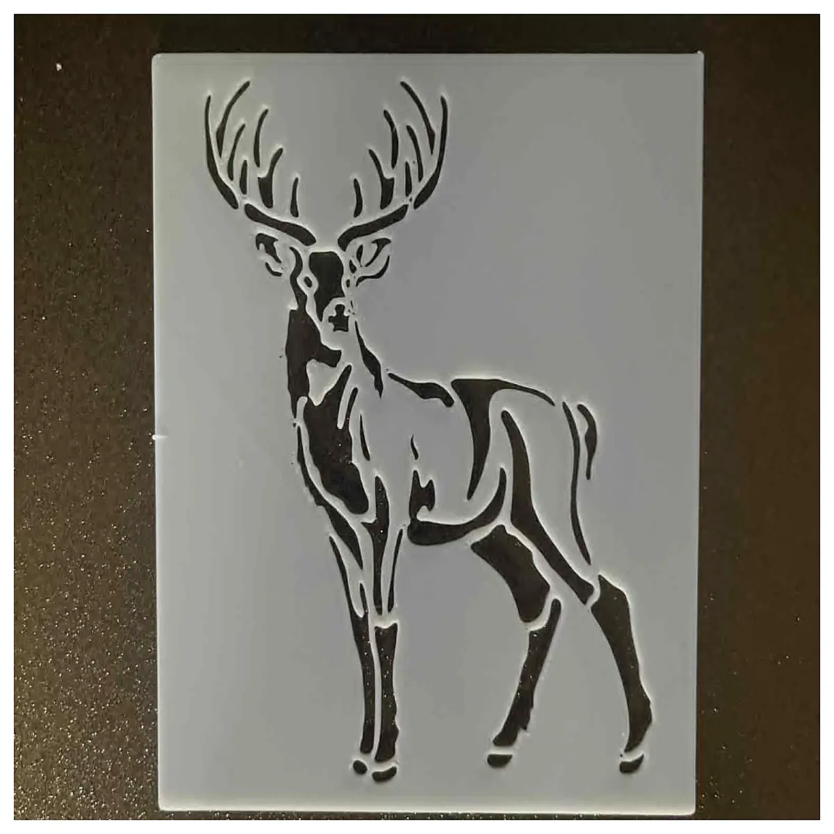 realistic deer statue garden decor outdoor lawn ornaments wildlife animal figurine home decoration