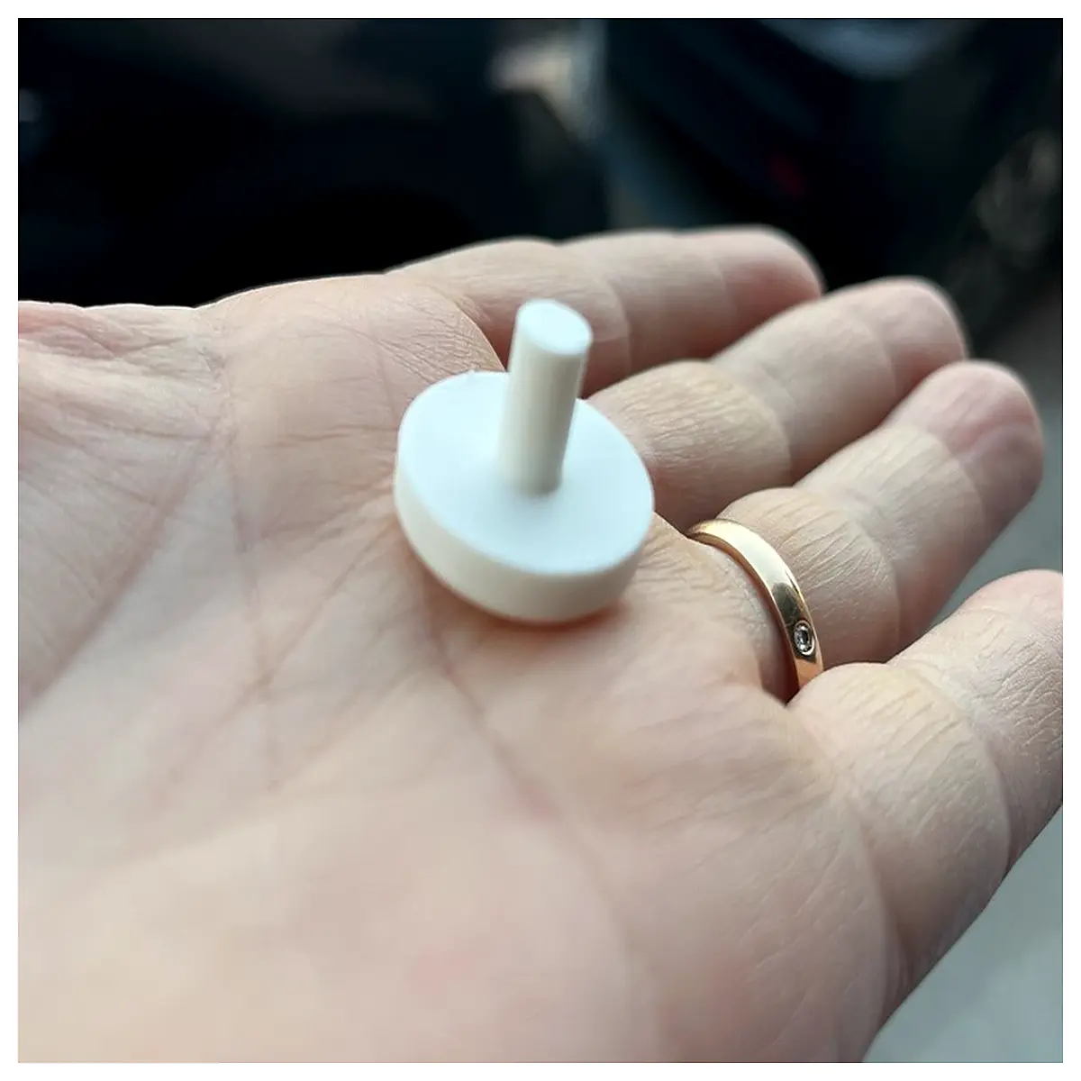 toilet seat hinge rubber grommet 22mm replacement parts for standard porcelain bidet cover cushioning ring