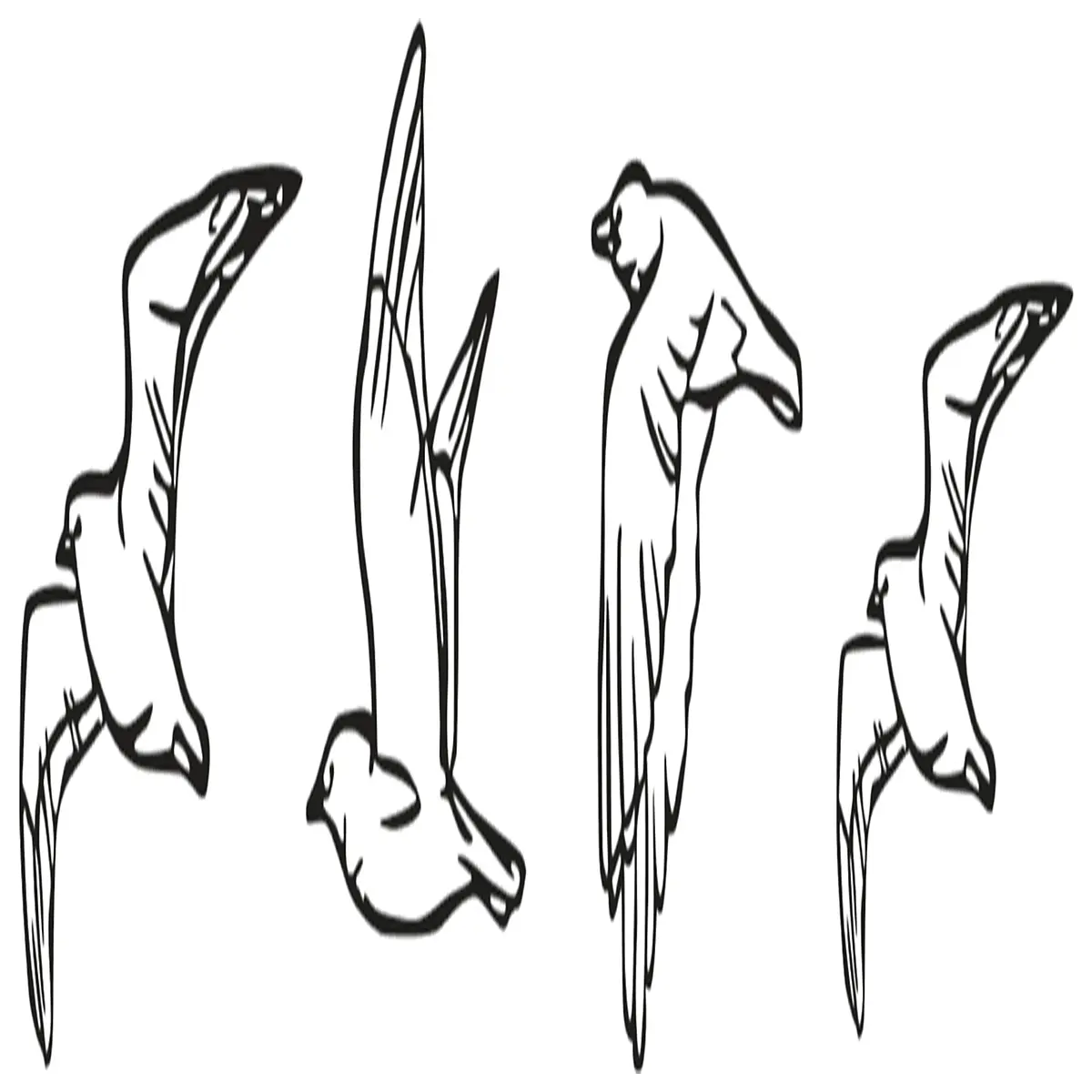 rustic bird wall art for living room metal bird silhouette decor nature inspired hanging sculptures wildlife home accents