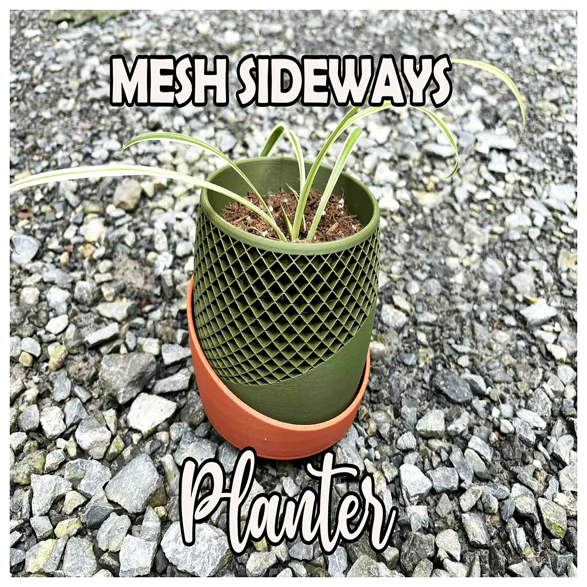 vertical planter wall mounted grid pocket organizer for balcony railing hanging basket indoor outdoor succulent cactus pot