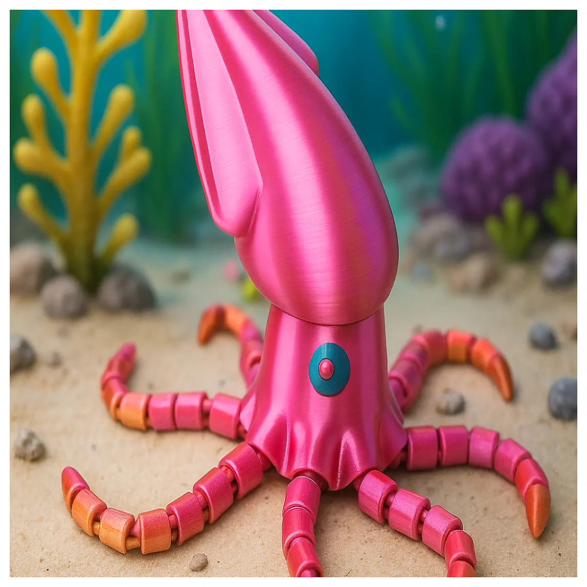 octopus stress relief toy squishy fidget animal for anxiety relief kids adults