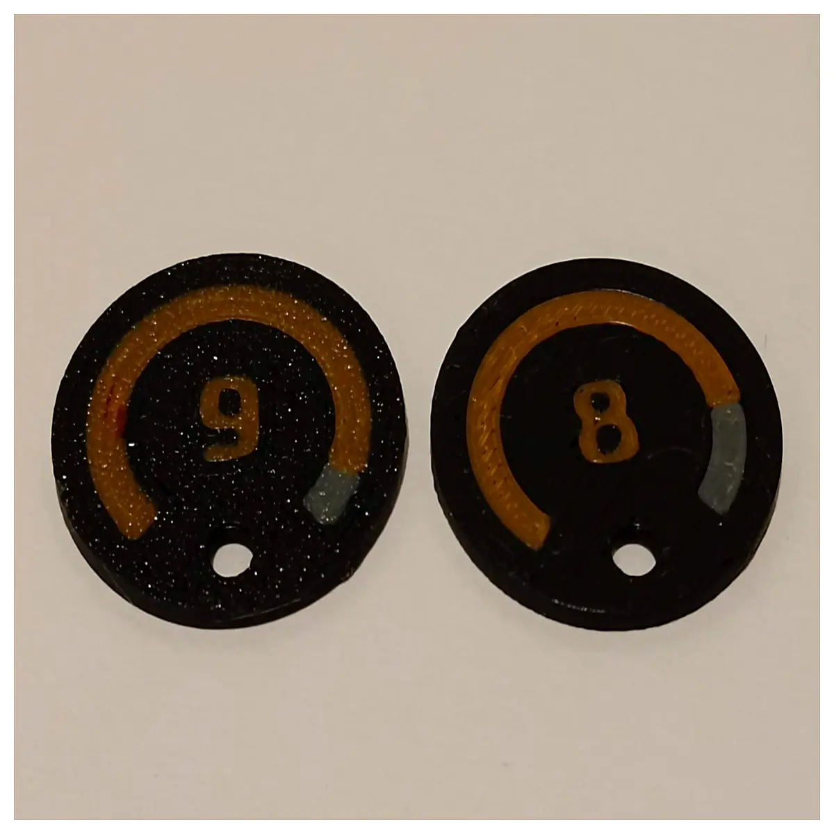 cs2 faceit 8 9 level badge keychain 2 pro player gear high rank achievement souvenir metal pendant for backpack